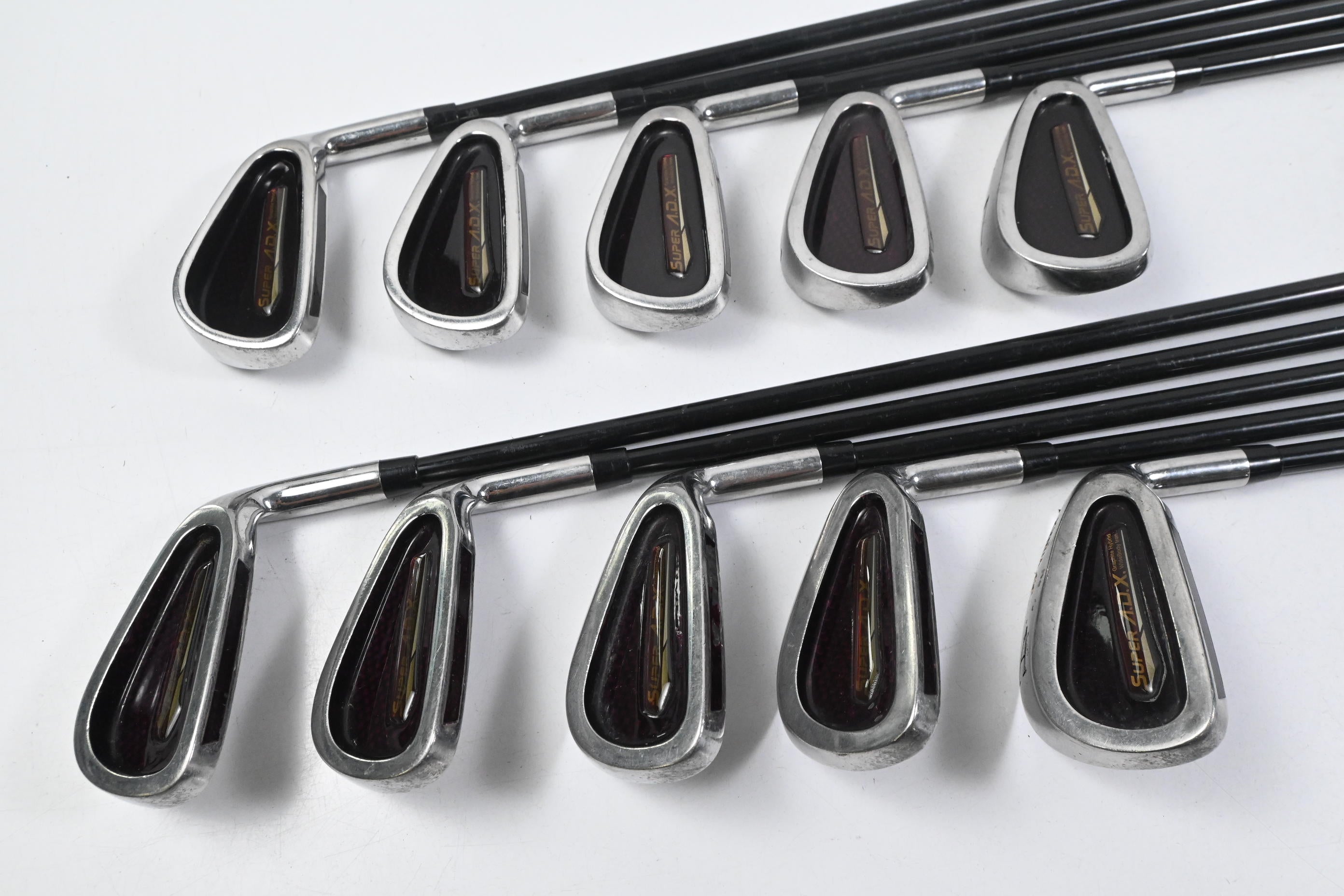 Ladies Yonex Super ADX Ti Irons / 3-PW+SW / Ladies Flex Ultra Lightweight Shafts