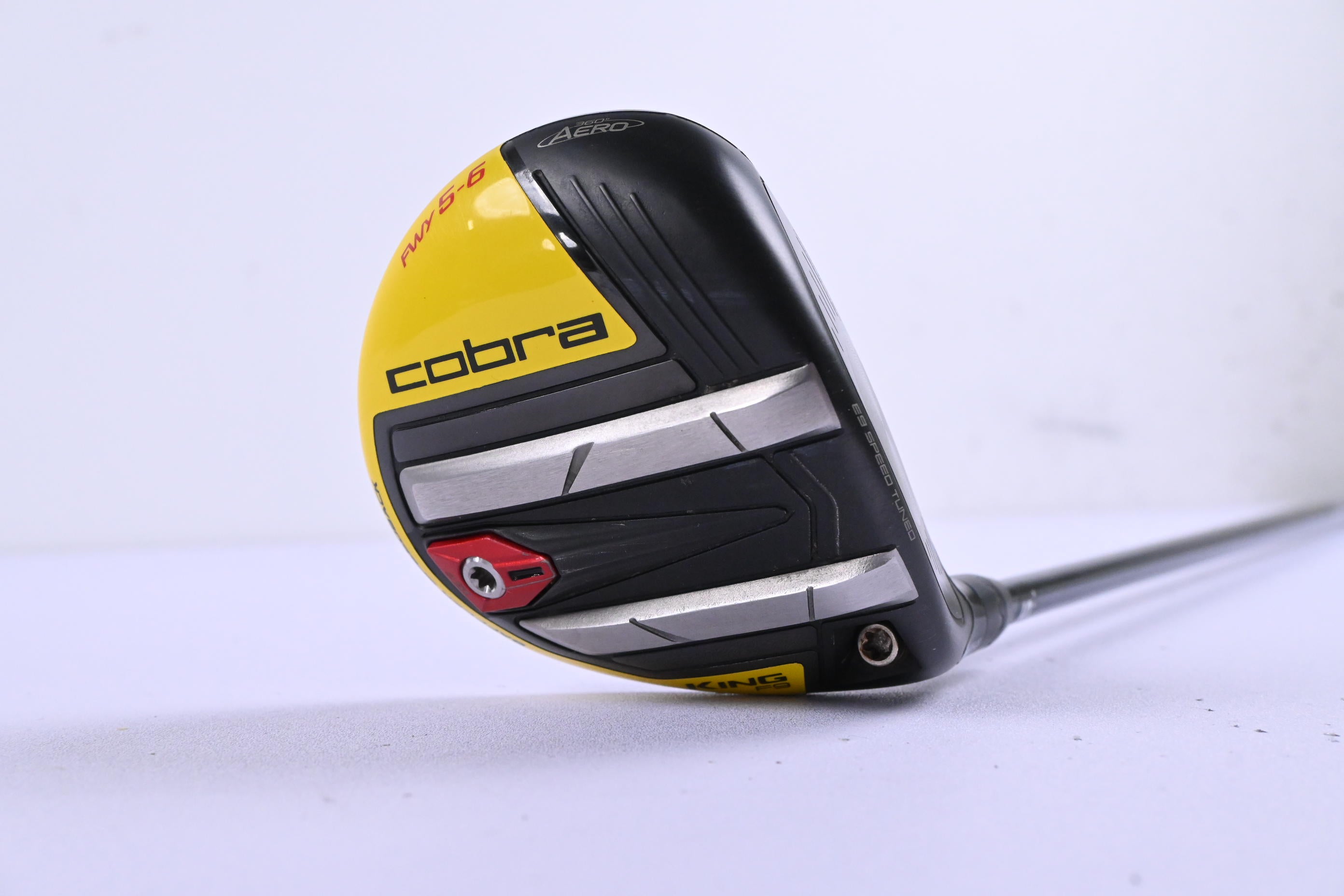 Cobra King F9 #5 Wood / 18.5 Degree / Stiff Flex LIN-Q M40X White 7 Shaft