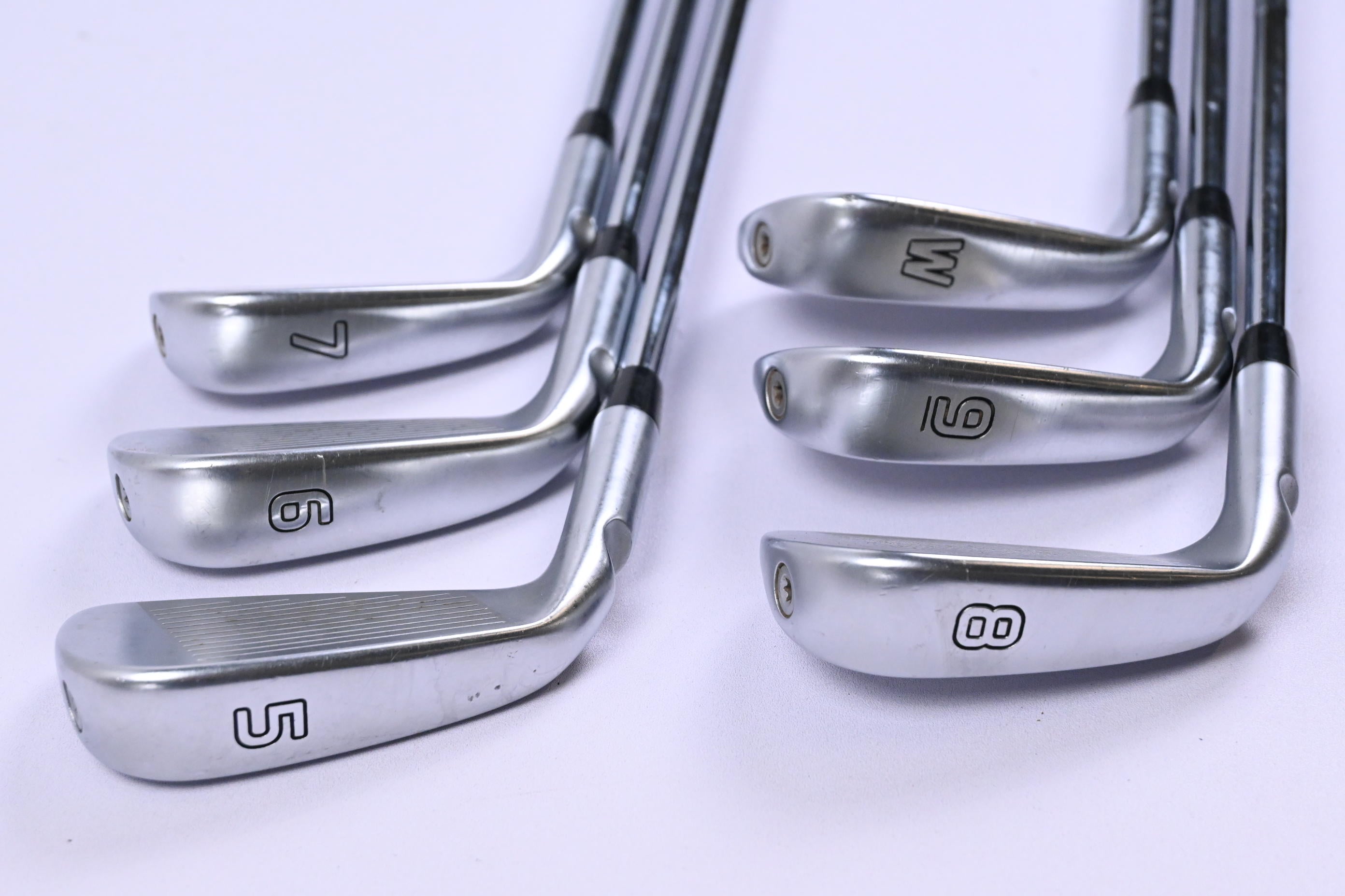 Ping i500 Irons / 5-PW / Blue Dot / Stiff Flex Dynamic Gold 120 S300 Shafts