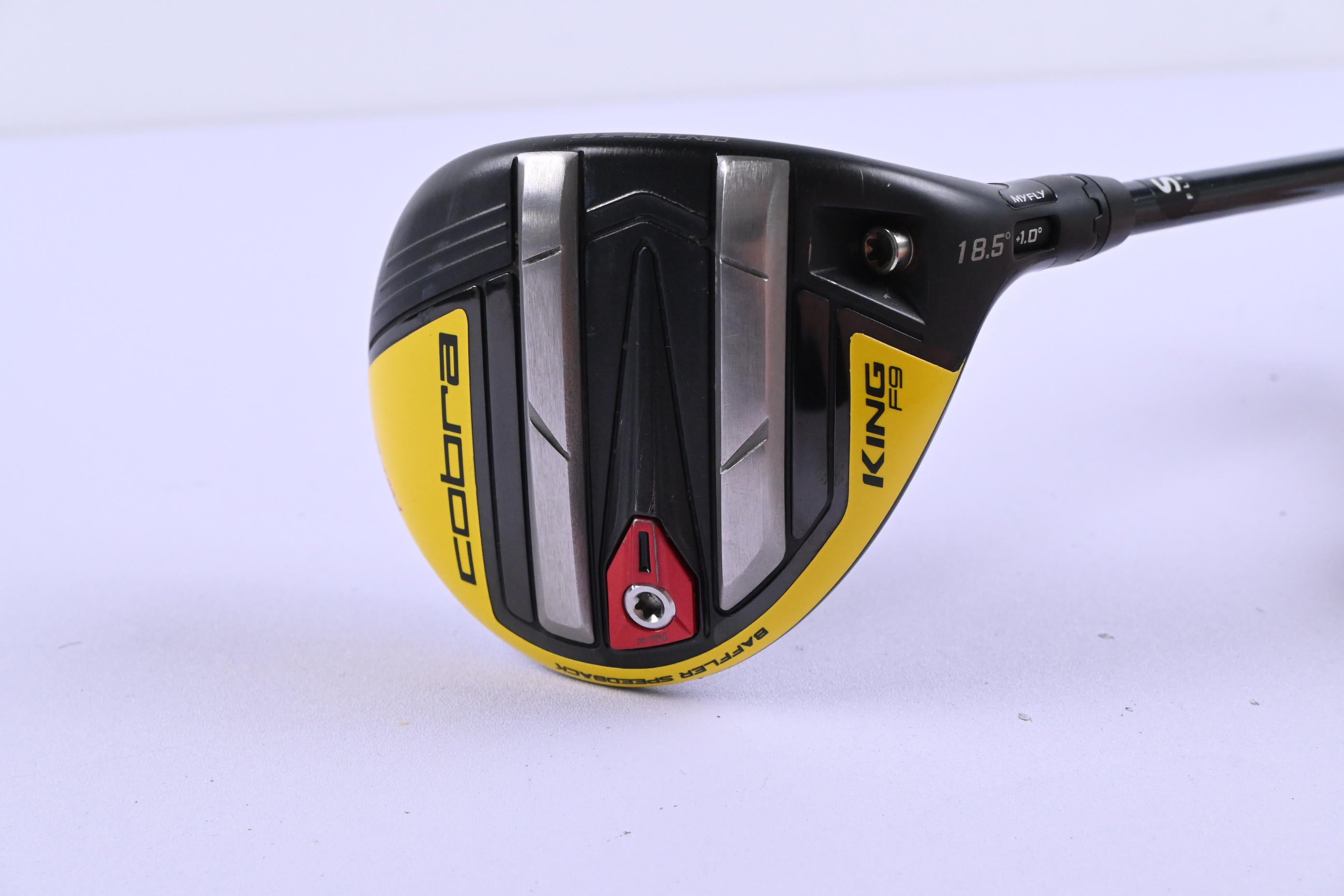 Cobra King F9 #5 Wood / 18.5 Degree / Stiff Flex LIN-Q M40X White 7 Shaft