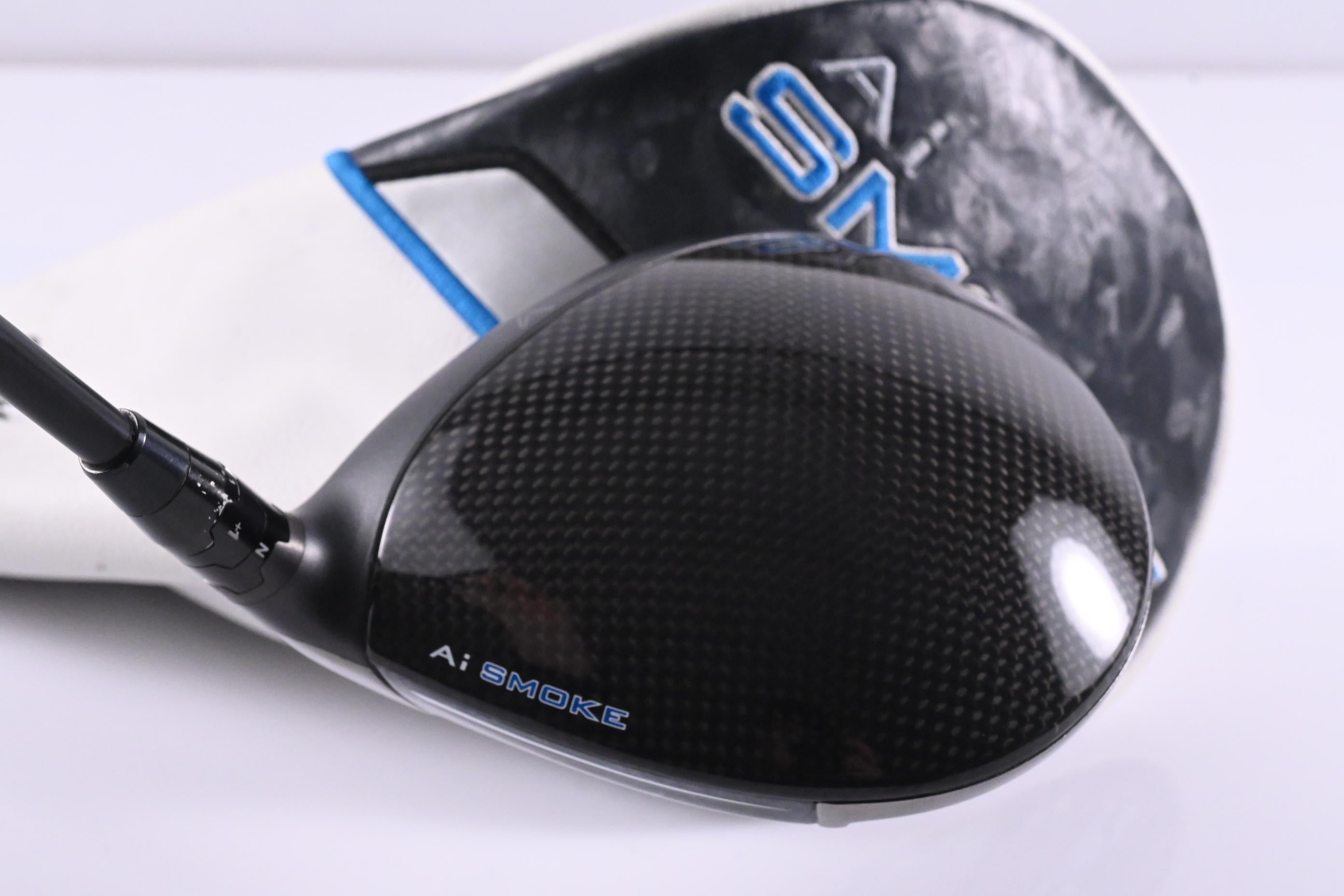 Callaway Paradym Ai Smoke Max Driver / 9 Degree / Stiff Flex Motore X F3 6 Shaft