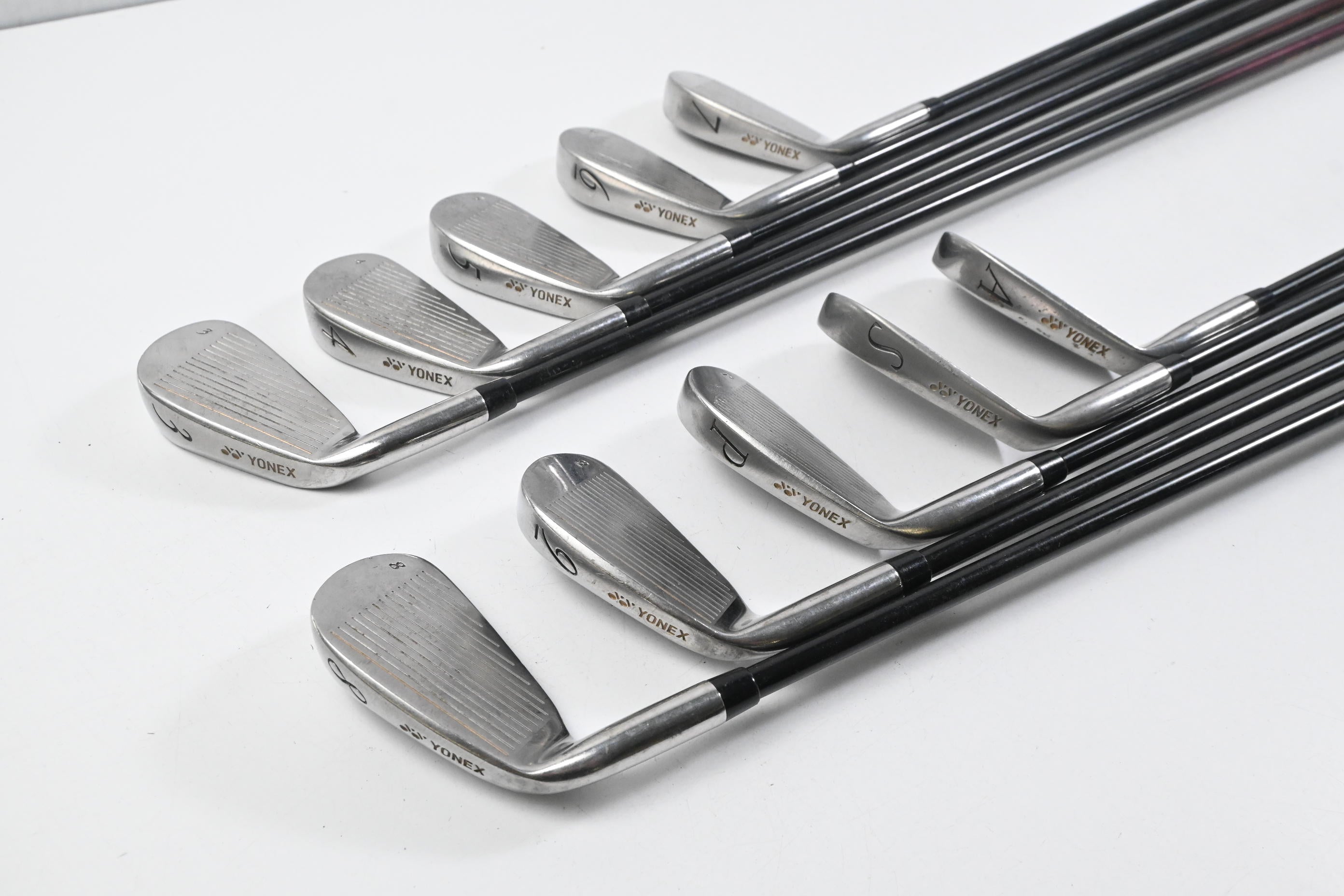 Ladies Yonex Super ADX Ti Irons / 3-PW+SW / Ladies Flex Ultra Lightweight Shafts