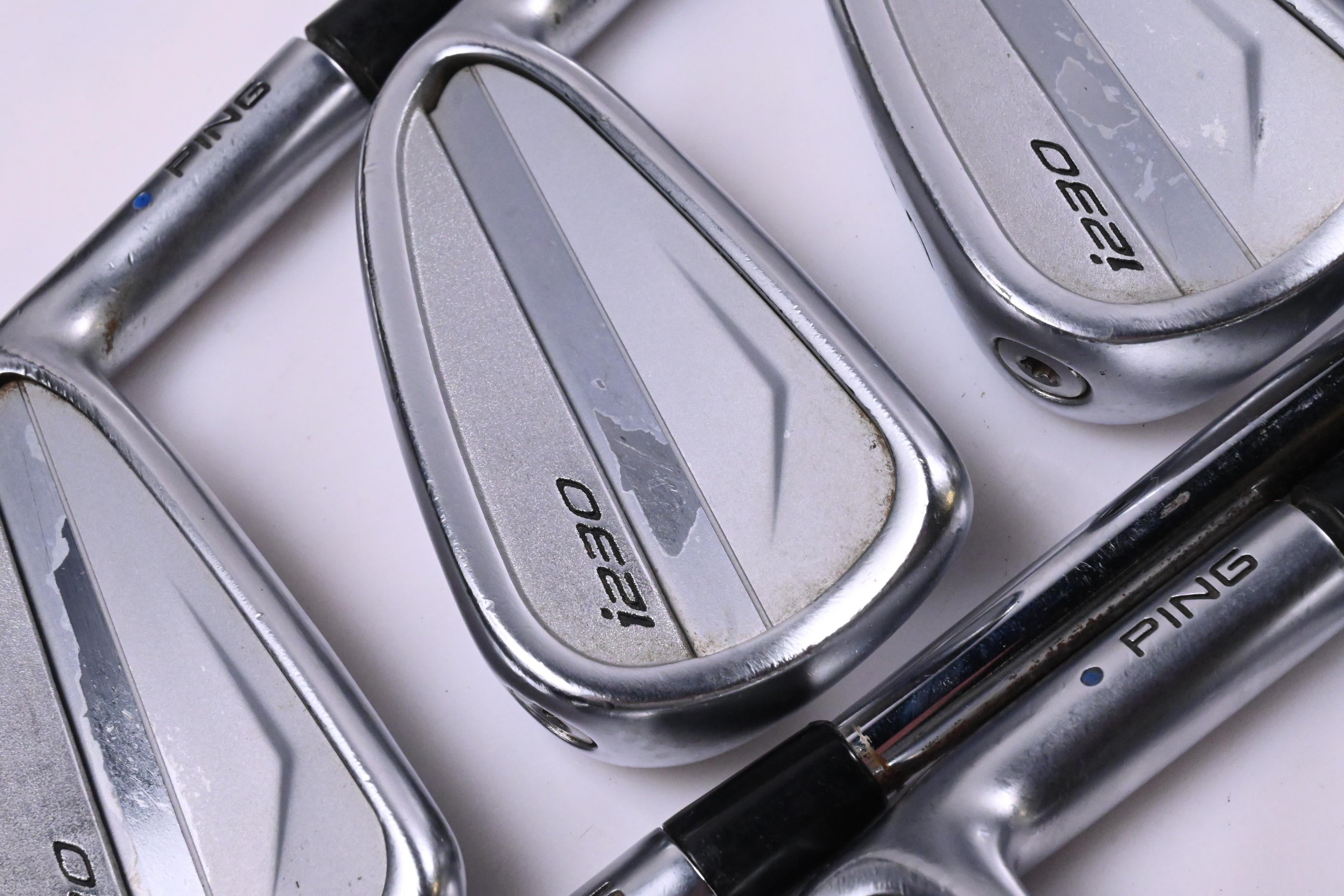 Ping i230 Irons / 3-PW / Blue Dot / Stiff Flex Dynamic Gold 105 S300 Shafts