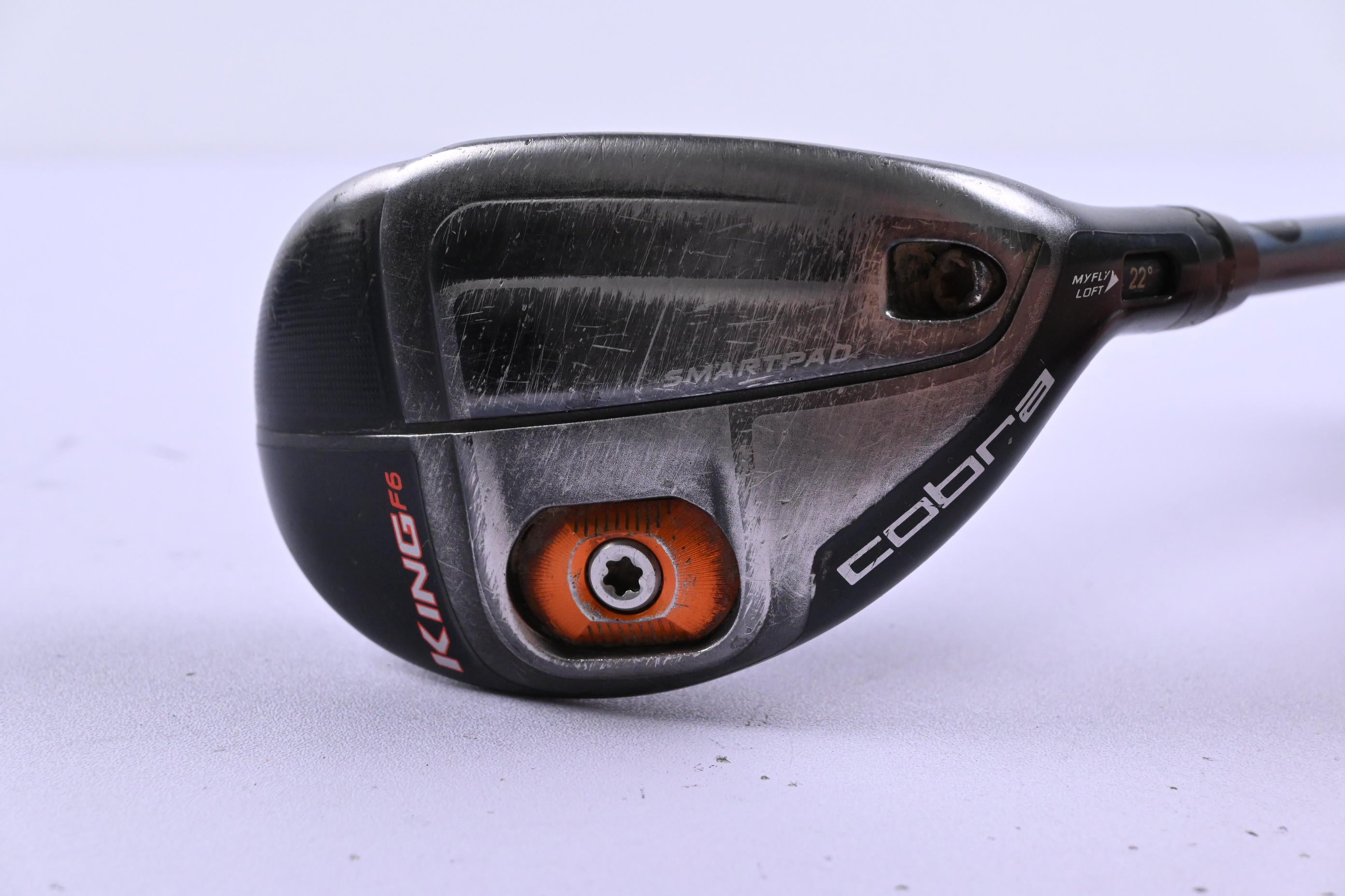 Cobra King F6 #3 Hybrid / 22 Degree / Regular Flex OZIK MFS HQ4 Red Tie 72 Shaft