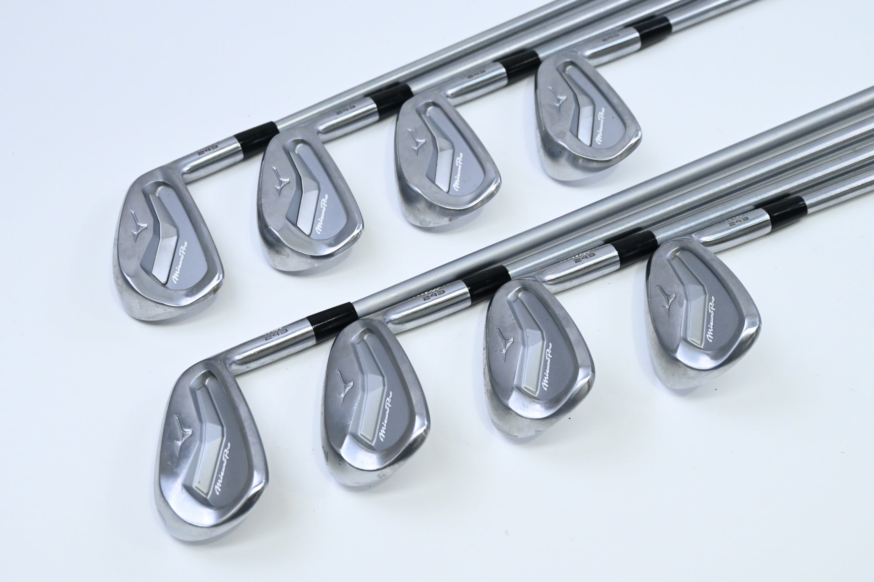 Mizuno Pro 243 Irons / 4-PW+GW / Stiff Flex Project X LS 120 Shafts