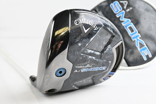 Left Hand Callaway Paradym Ai Smoke Max Driver / 10.5 Degree / Senior Flex Shaft