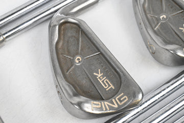 Ping ISI-K Irons / 3-PW+SW / White Dot / Stiff Flex Ping JZ Shafts