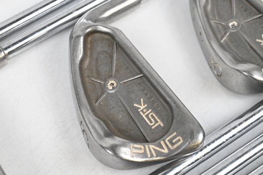 Ping ISI-K Irons / 3-PW+SW / White Dot / Stiff Flex Ping JZ Shafts