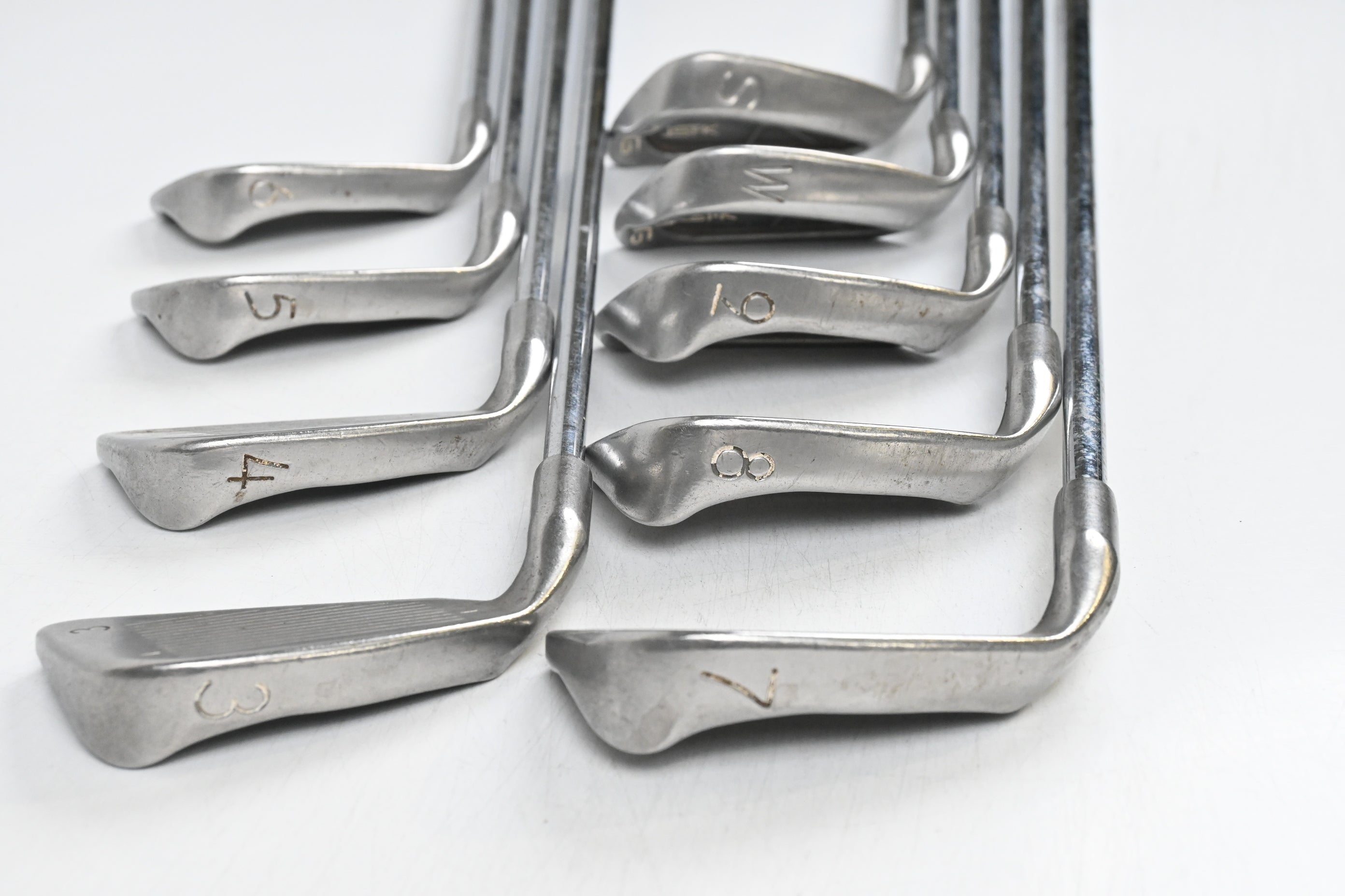 Ping ISI-K Irons / 3-PW+SW / White Dot / Stiff Flex Ping JZ Shafts