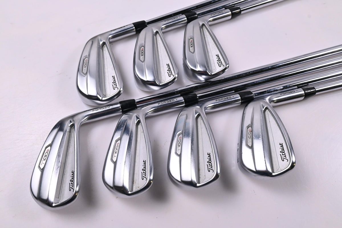 Titleist T100.S 2021 Irons / 4-PW / Stiff Flex Project X LZ 120 Shafts