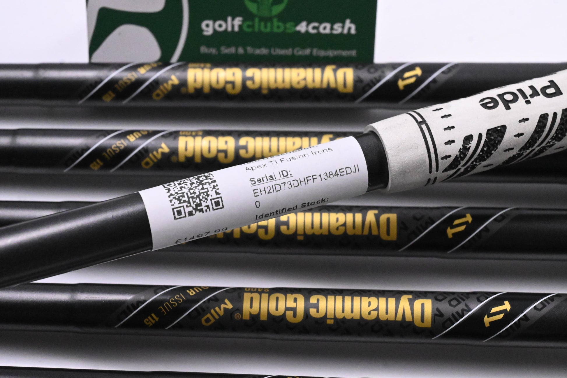 Callaway Apex Ti Fusion Irons / 4-PW / Stiff Flex Dynamic Gold Mid S400 115
