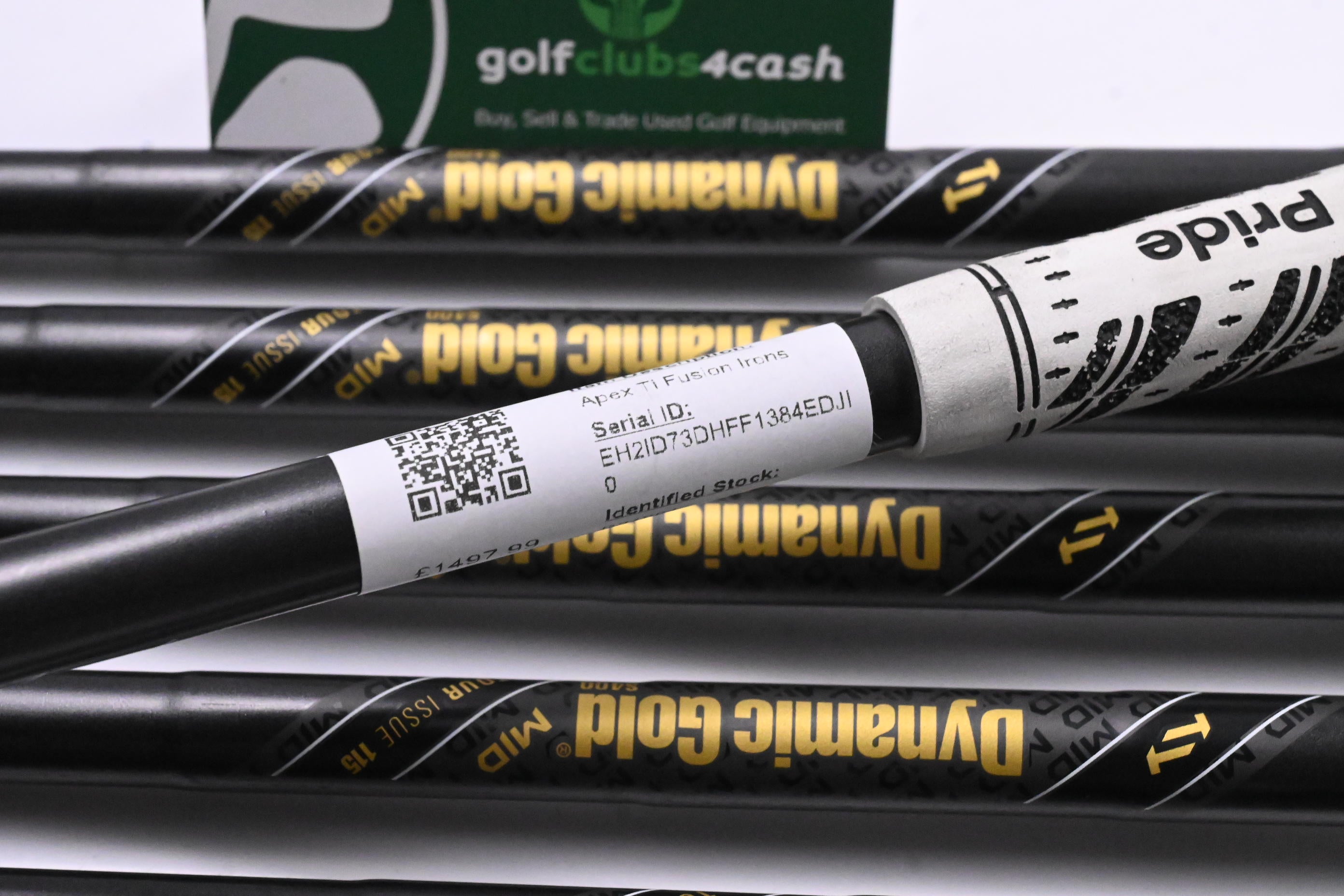 Callaway Apex Ti Fusion Irons / 4-PW / Stiff Flex Dynamic Gold Mid S400 115