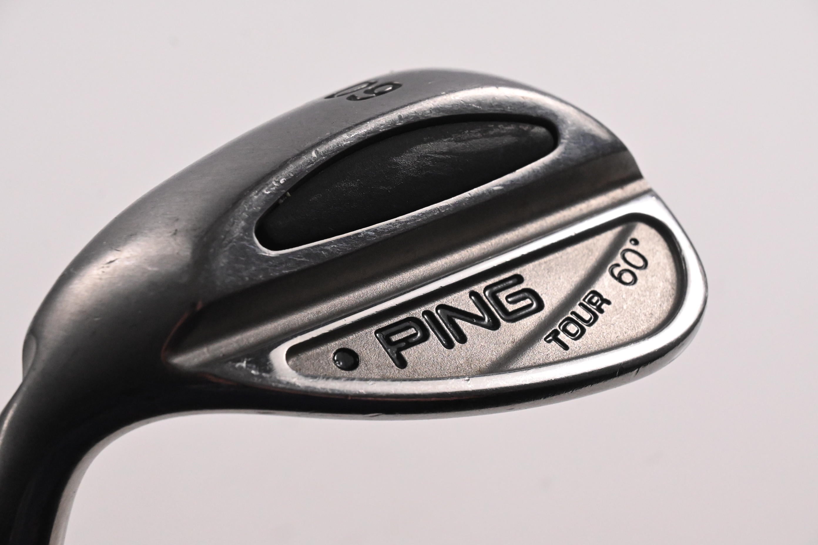 Left Hand Ping Tour Lob Wedge / 60 Degree / Black Dot / Wedge Flex Steel Shaft