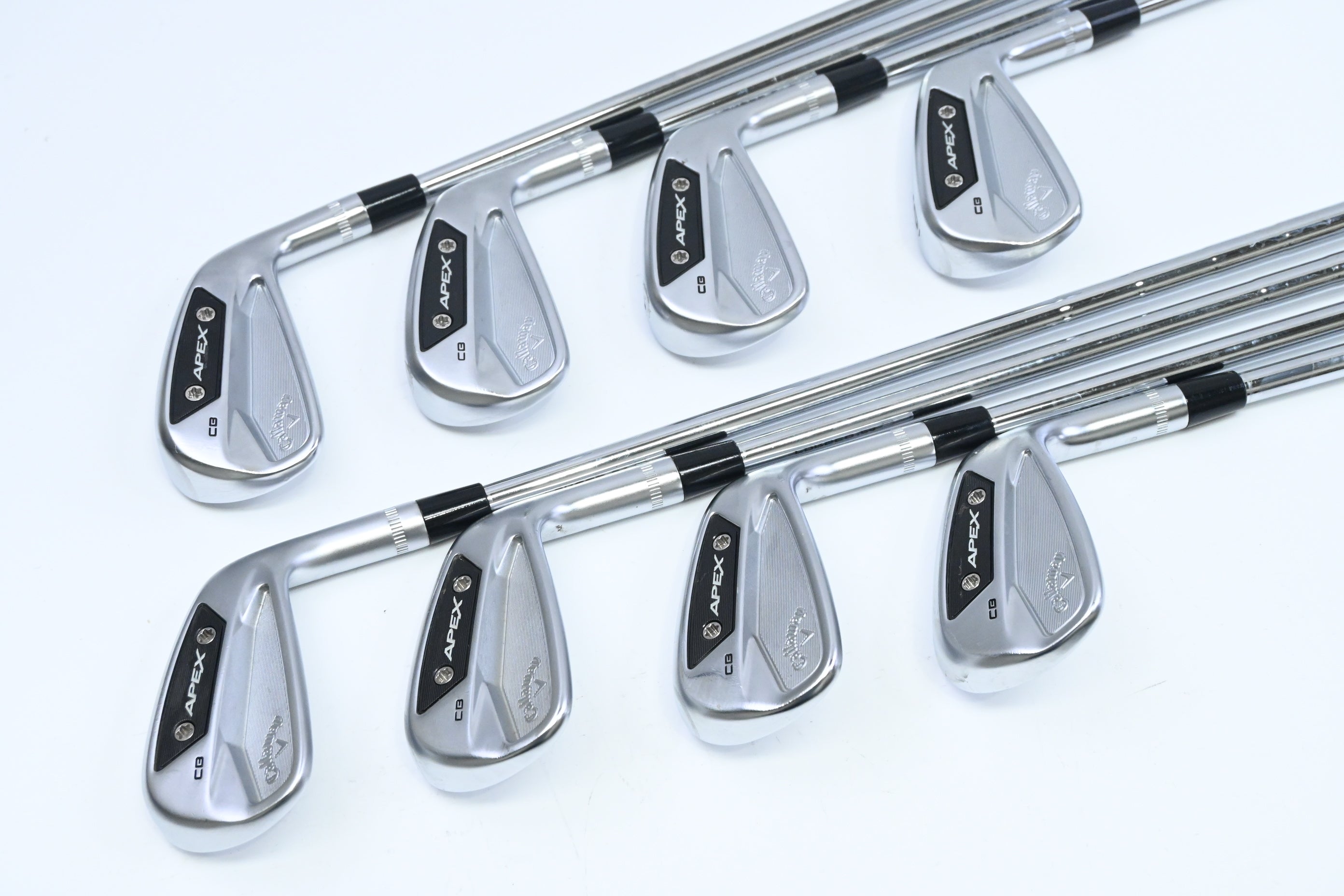 Callaway Apex CB 24 Irons / 3-PW / Stiff Flex N.S.Pro Modus³ Tour 105 Shafts