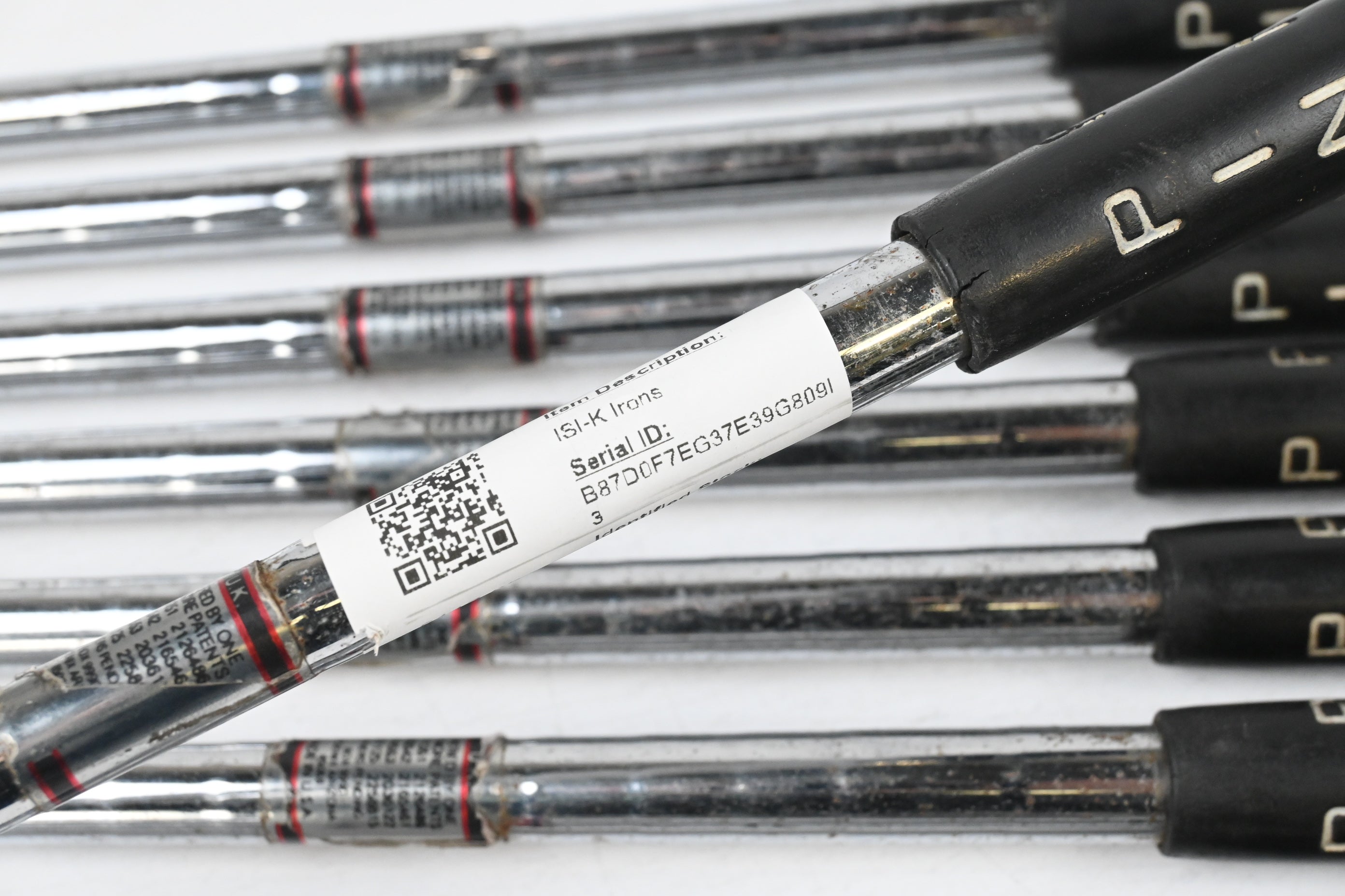 Ping ISI-K Irons / 3-PW+SW / White Dot / Stiff Flex Ping JZ Shafts