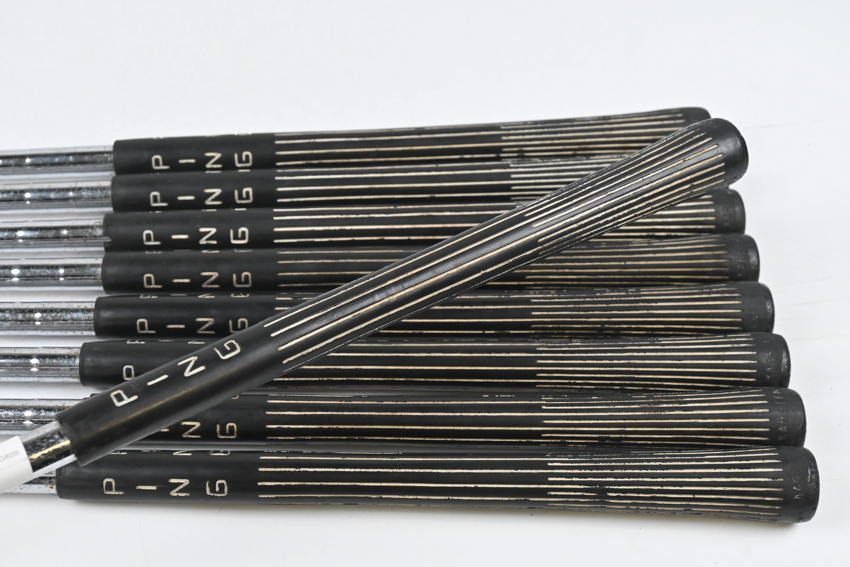 Ping ISI-K Irons / 3-PW+SW / White Dot / Stiff Flex Ping JZ Shafts