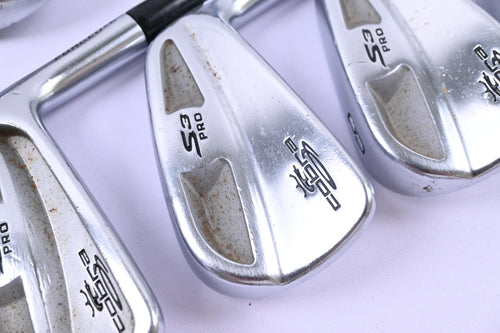 Cobra S3 Pro Irons / 3-9i / Stiff Flex Project X Rifle Shafts
