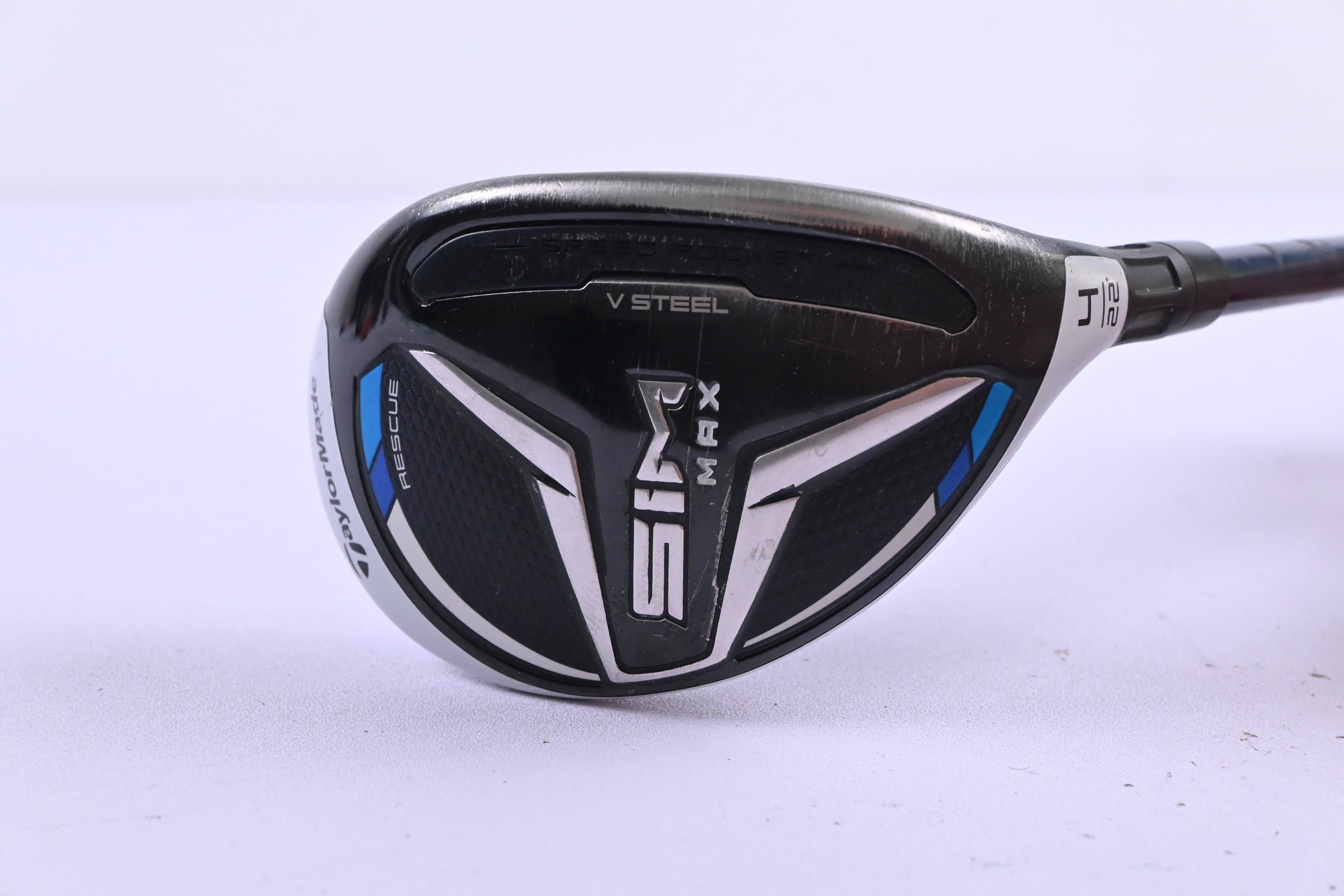 Taylormade SIM Max #4 Hybrid / 22 Degree / Regular Flex Fujikura Ventus Blue 6