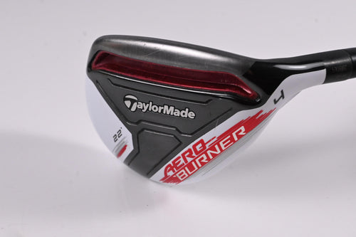 TaylorMade Aeroburner #4 Hybrid / 22 Degree / Regular Flex Matrix Speed Rul-Z