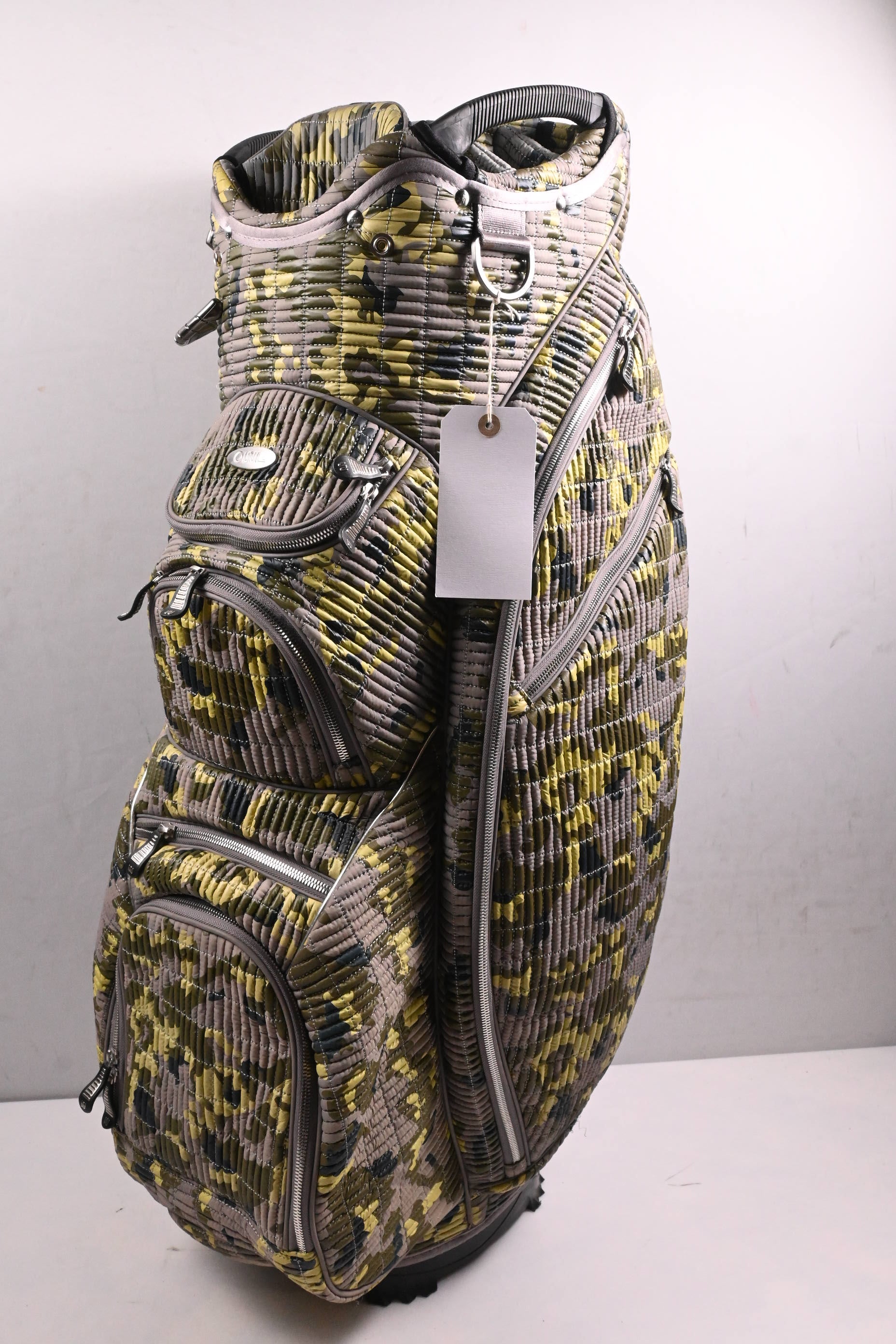 Ouul Camo Cart Bag / 14-Way Divider / Grey, Green