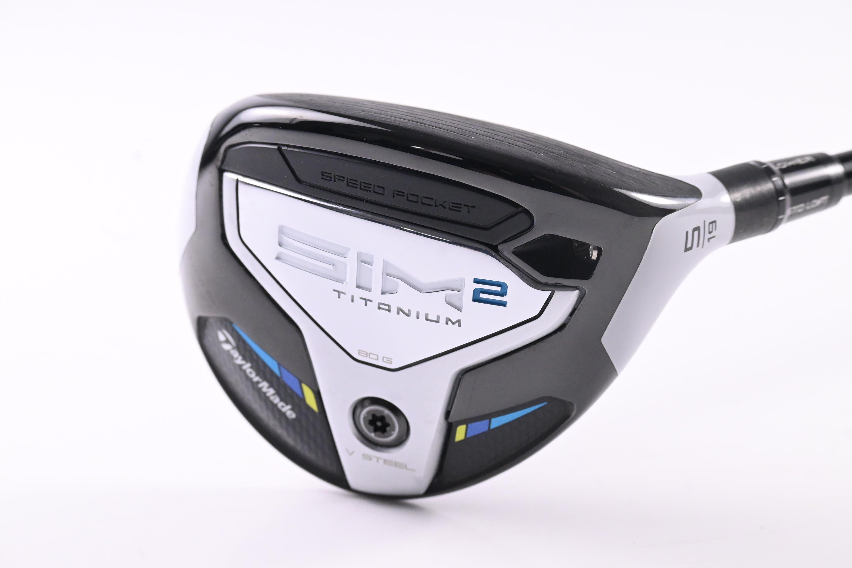 Taylormade SIM2 Ti #5 Wood / 19 Degree / X-Flex Kuro Kage TiNi Silver 70 Shaft