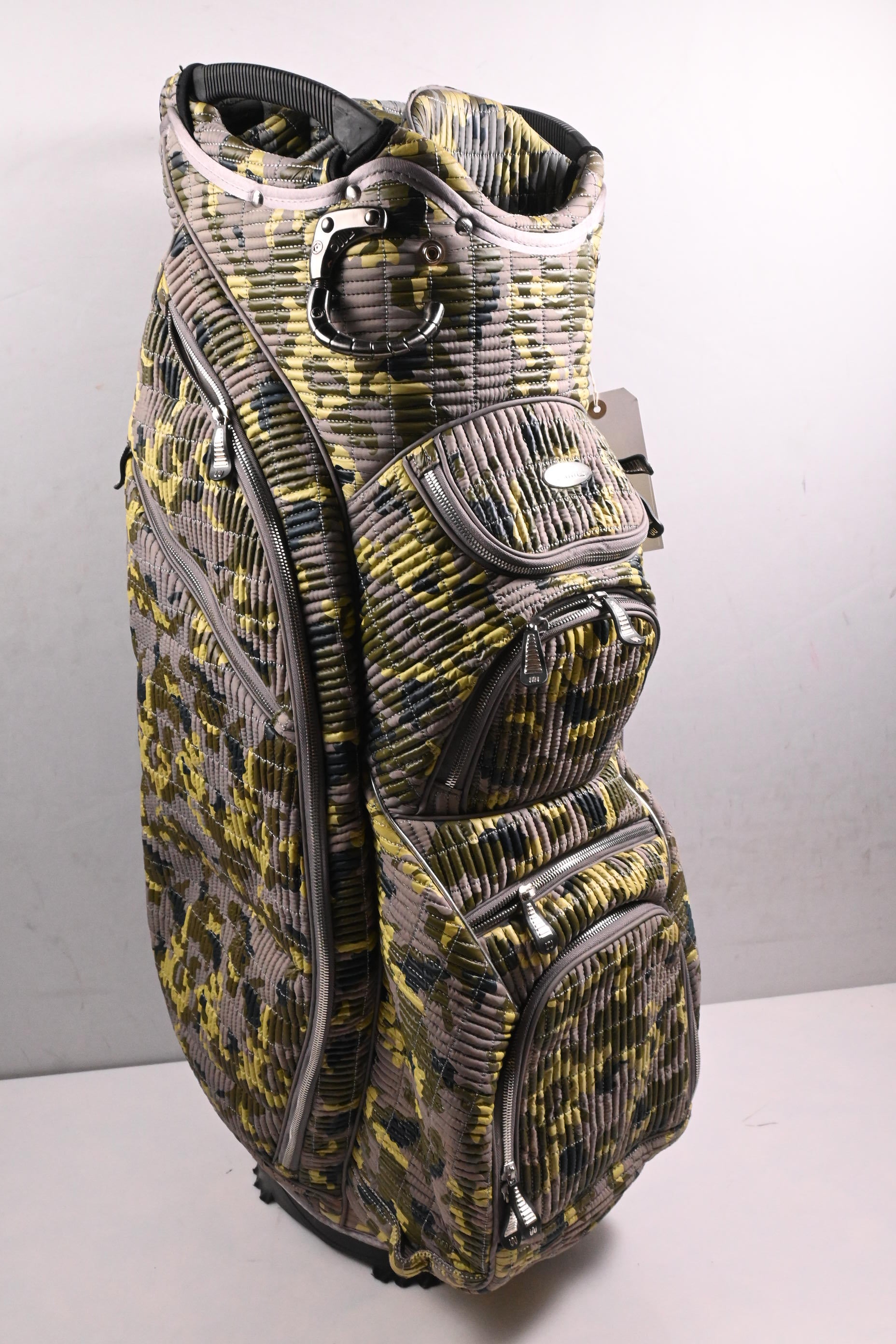 Ouul Camo Cart Bag / 14-Way Divider / Grey, Green