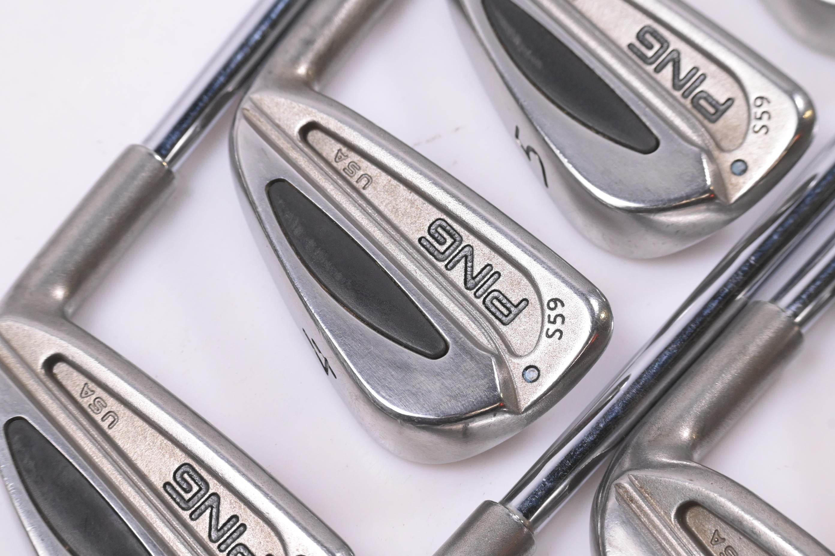 Ping S59 Irons / 3-PW / Blue Dot / Regular Flex Ping AWT Shafts