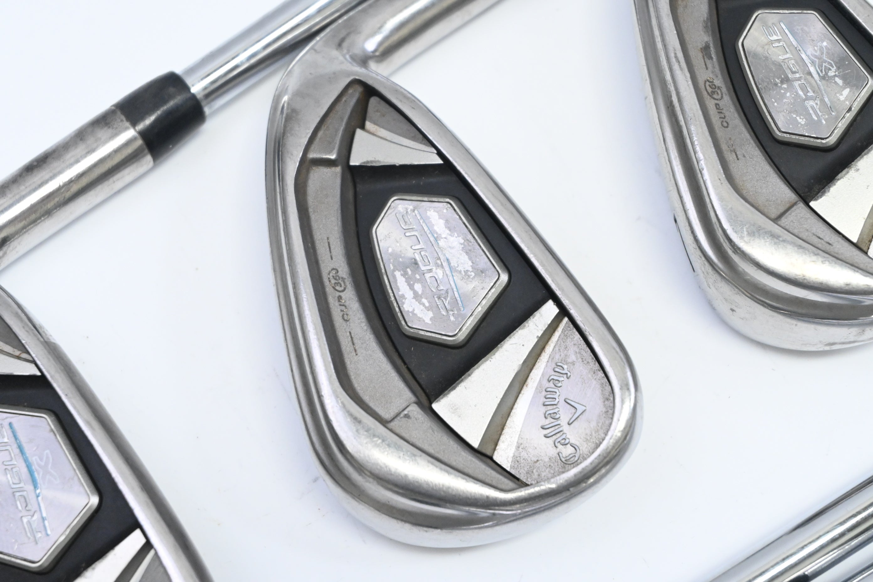 Callaway Rogue X Irons / 5-PW+AW+GW+SW / Regular Flex KBS Tour 110 Shafts