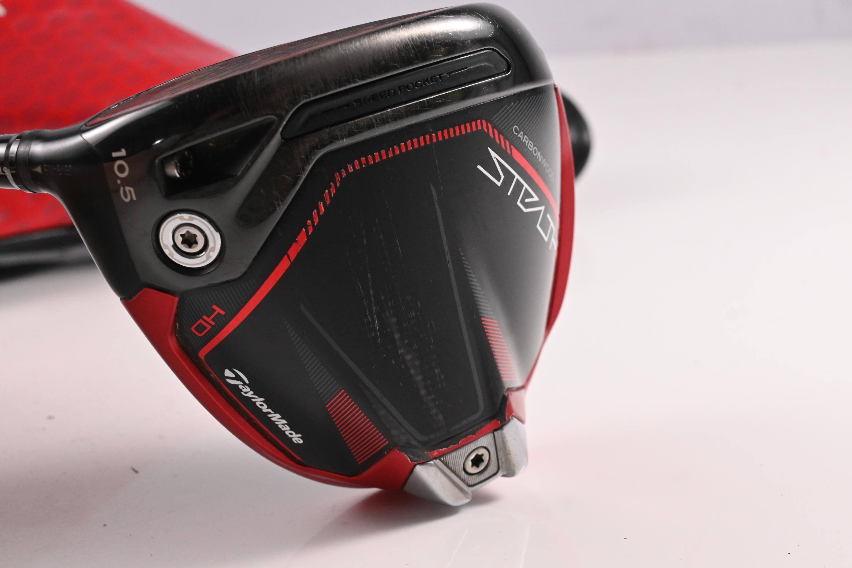 Left Hand Taylormade Stealth 2 HD Driver / 10.5 Degree / Stiff Flex ACCRA FX 2.0 Shaft