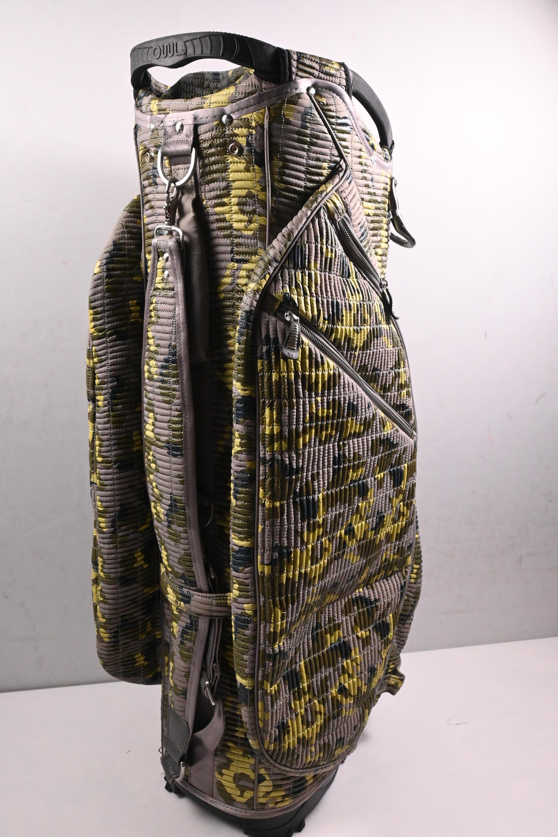 Ouul Camo Cart Bag / 14-Way Divider / Grey, Green