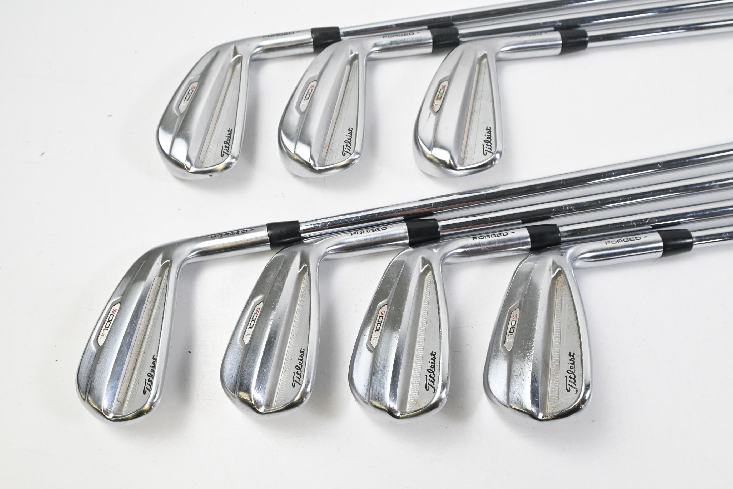 Titleist T100.S 2021 Irons / 4-PW / Stiff Flex Project X LZ 120 Shafts