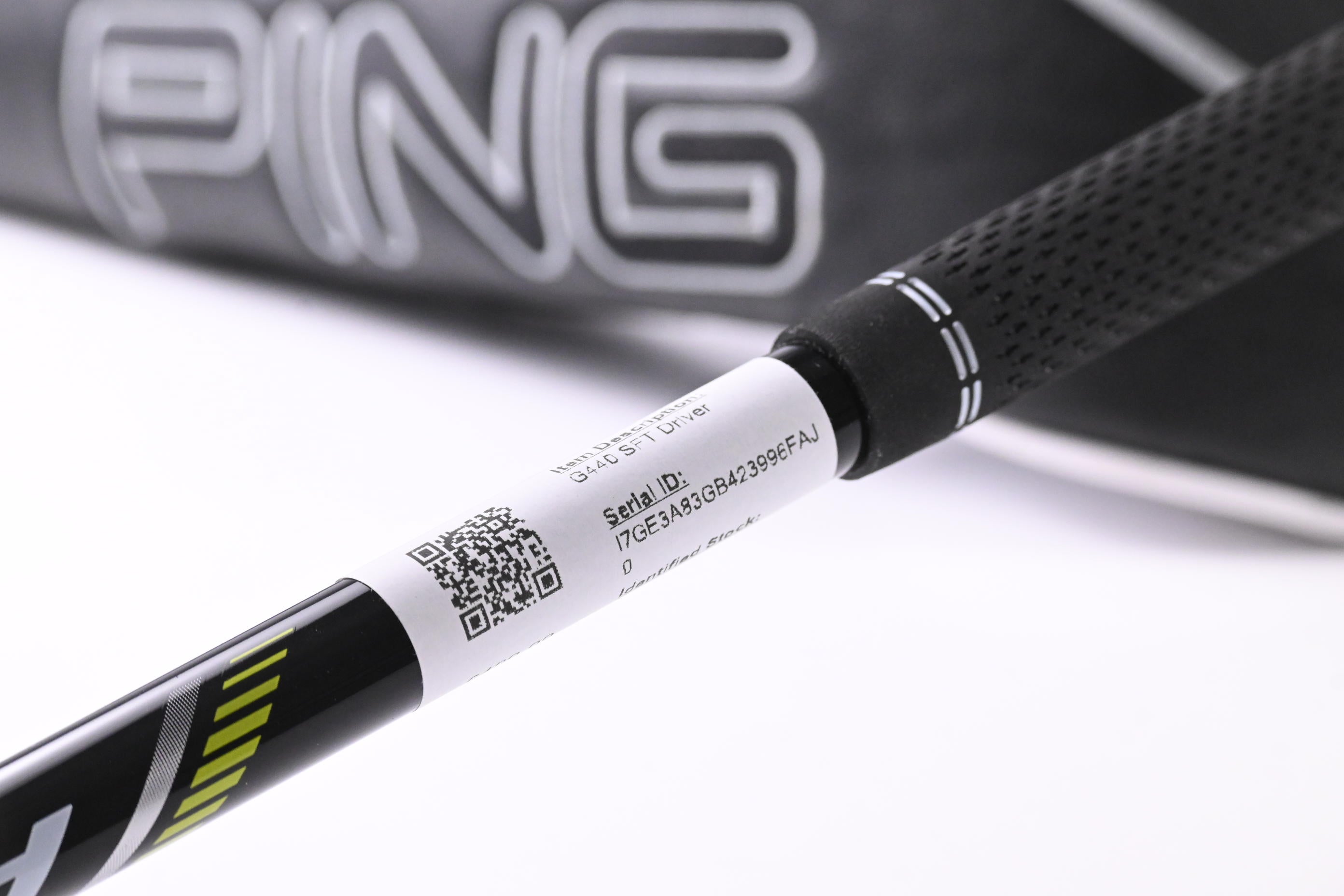 Ping G440 SFT Driver / 10.5 Degree / Regular Flex Ping Alta CB Black 55 Shaft