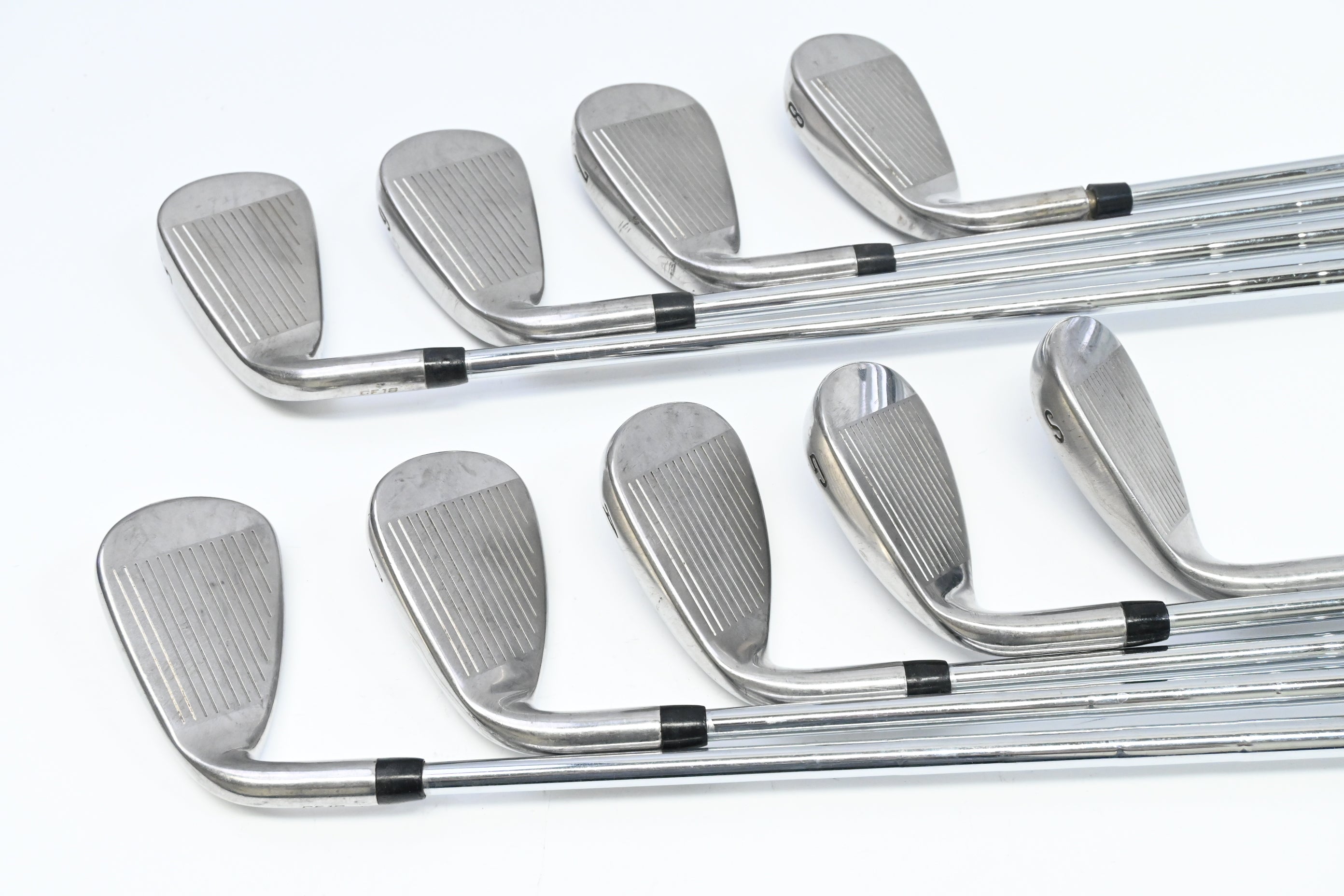 Callaway Rogue X Irons / 5-PW+AW+GW+SW / Regular Flex KBS Tour 110 Shafts