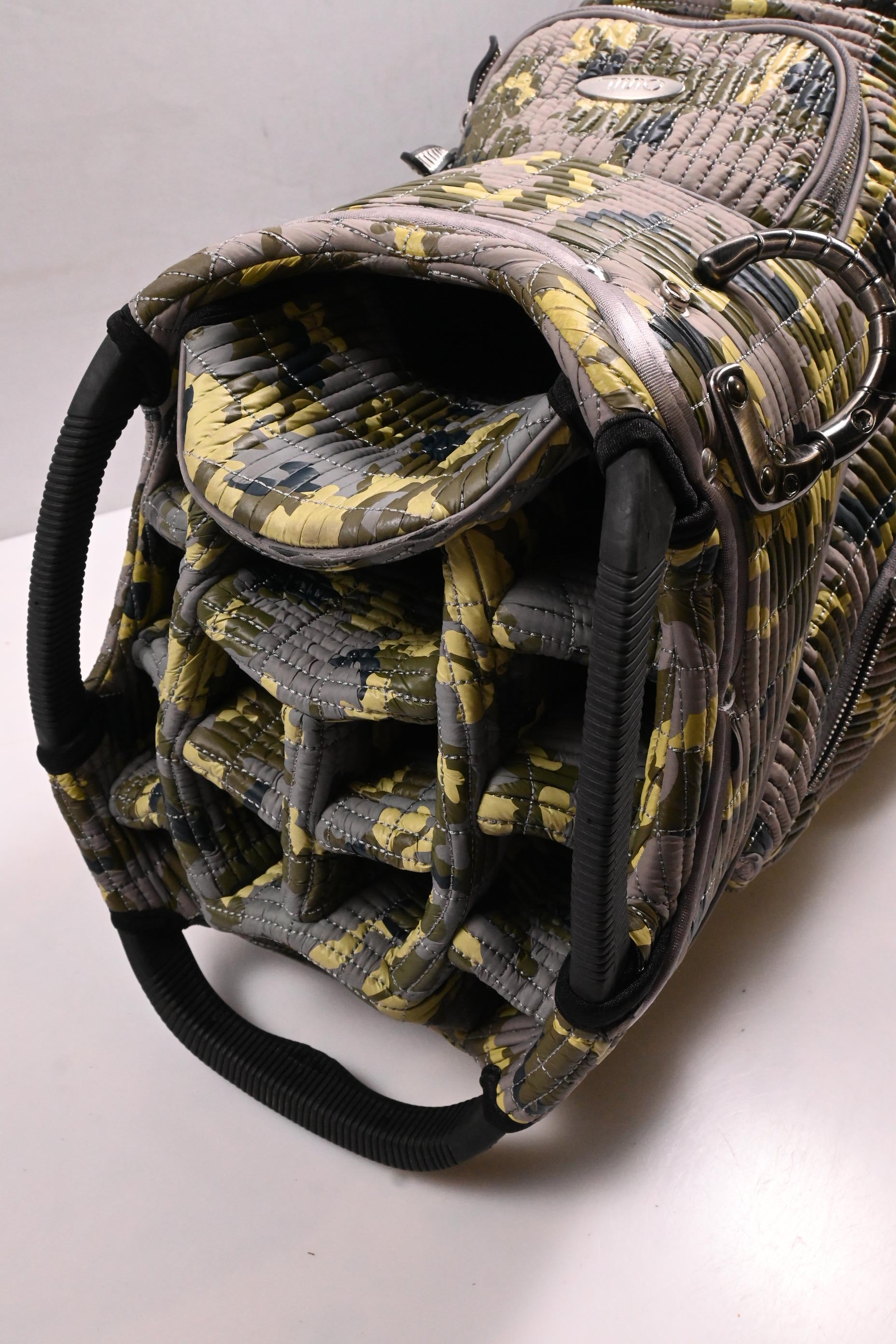 Ouul Camo Cart Bag / 14-Way Divider / Grey, Green