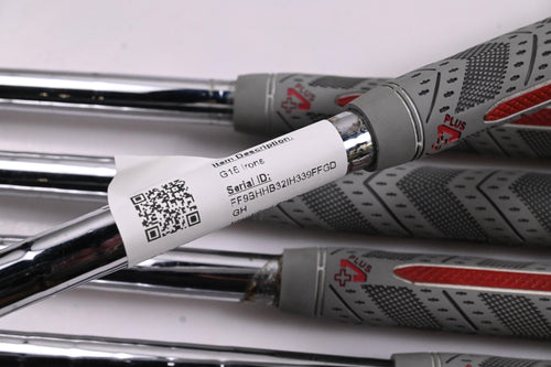 Left Hand Ping G15 Irons / 4-9i / Red Dot / Regular Flex Ping Shafts