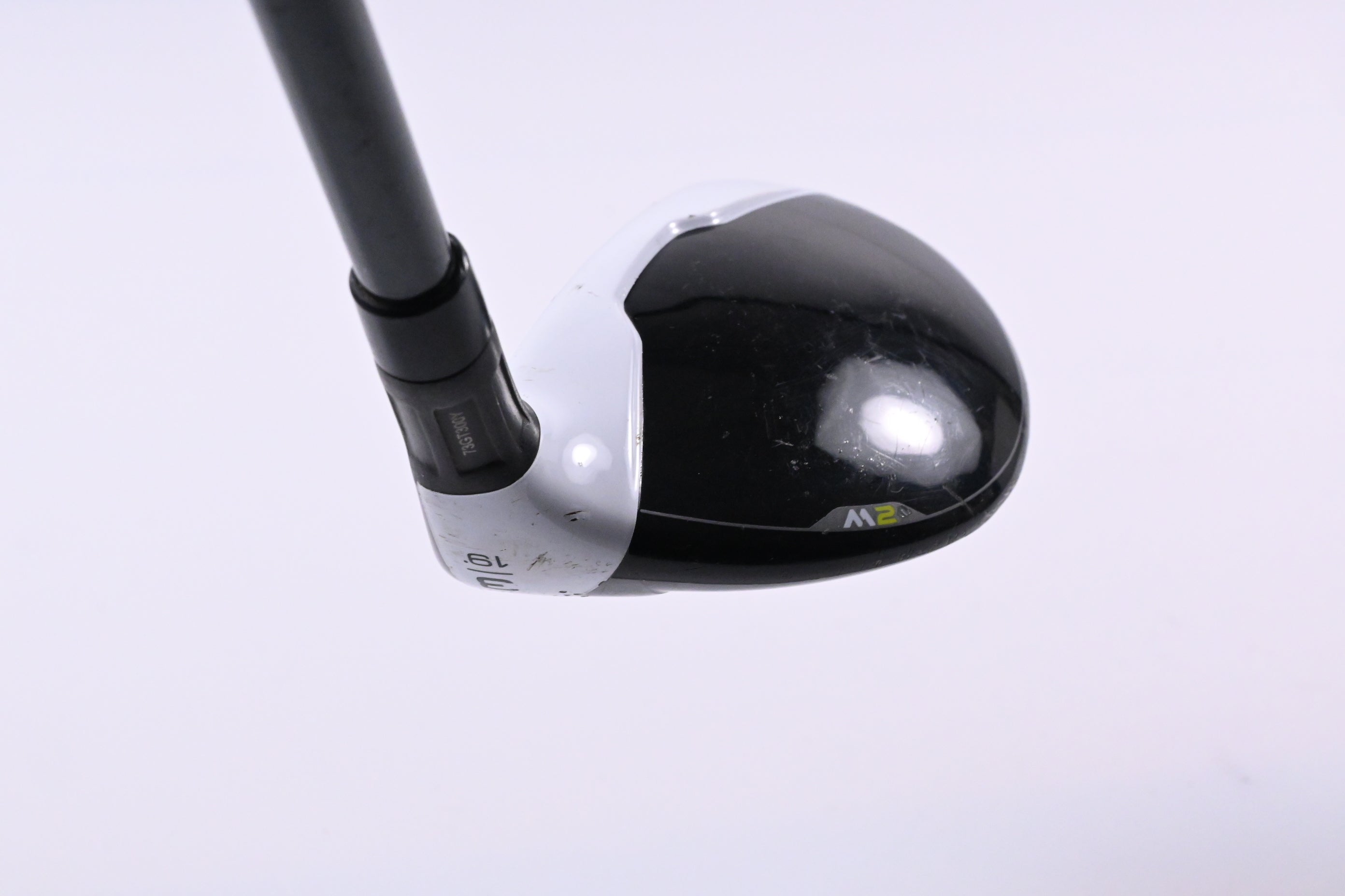 Taylormade M2 2017 #3 Hybrid / 19 Degree / Regular Flex M2 Reax 65 Shaft