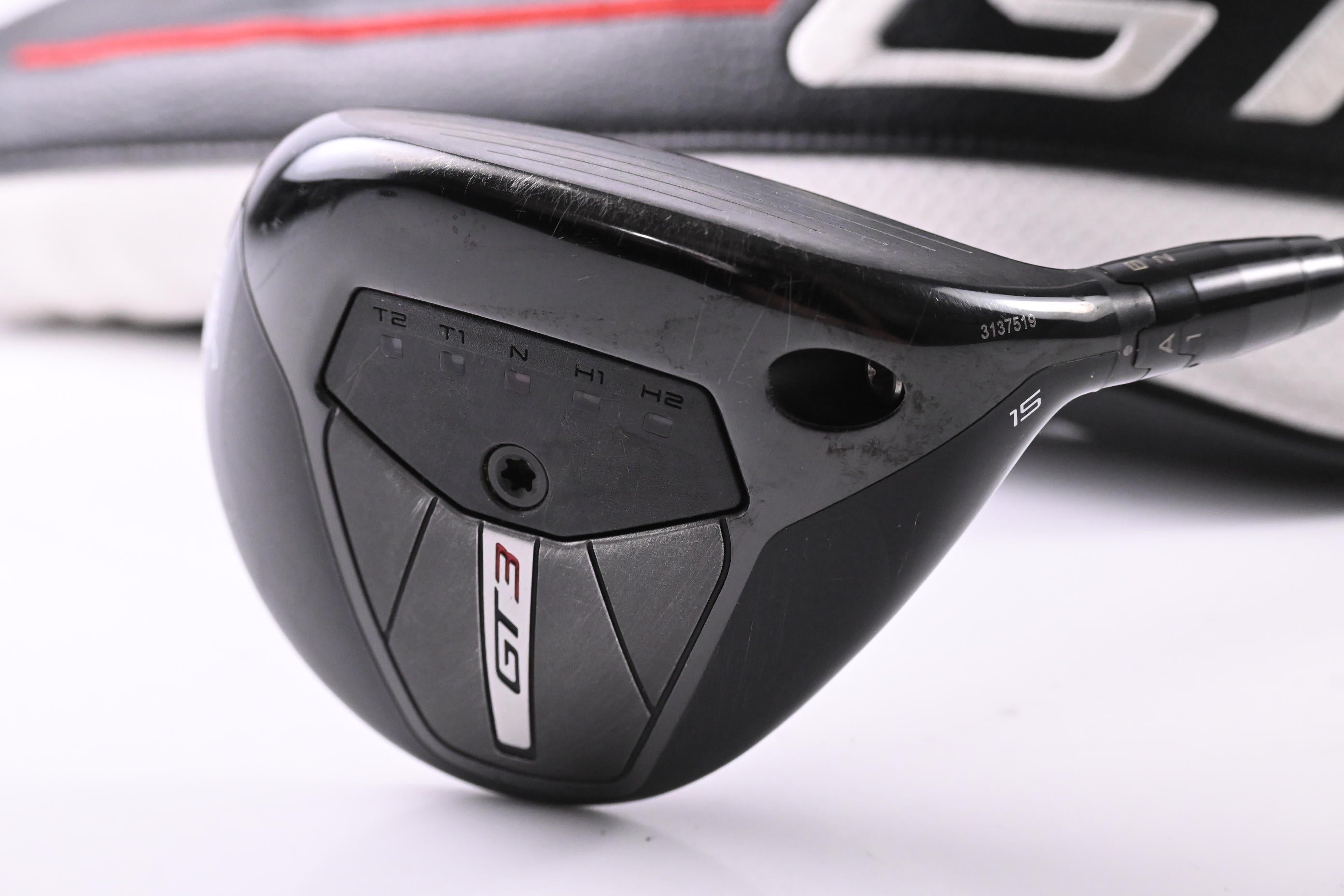 Titleist GT3 #3 Wood / 15 Degree / Stiff Flex HZRDUS Black Gen5 70 Shaft
