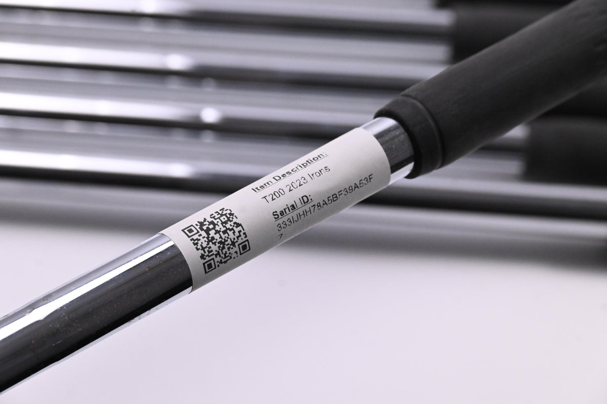 Titleist T200 2023 Irons / 5-PW / X-Flex KBS Tour 130 Shafts