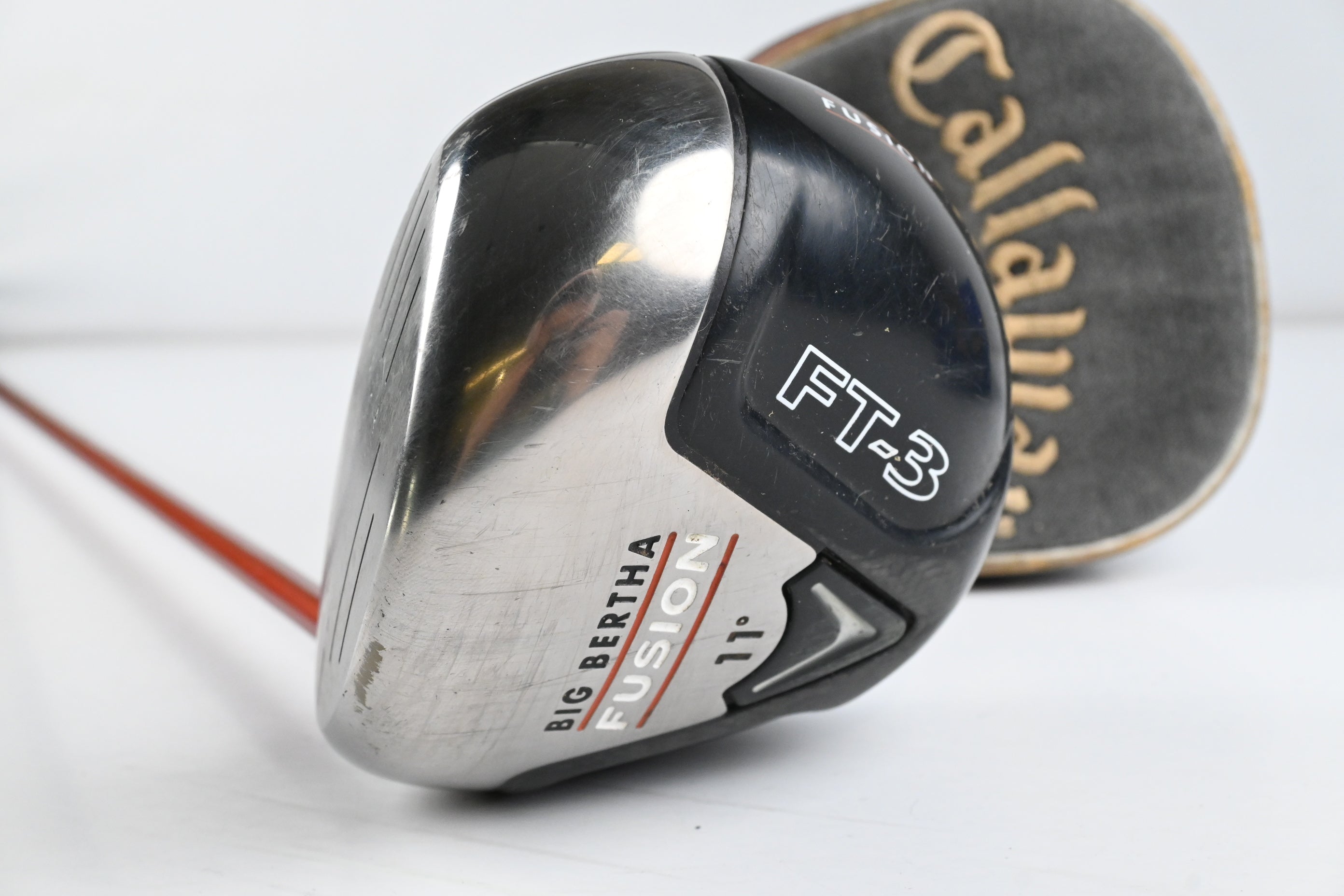 Left Hand Callaway Big Bertha FT-3 Fusion Driver / 11 Degree / Regular Flex NVS