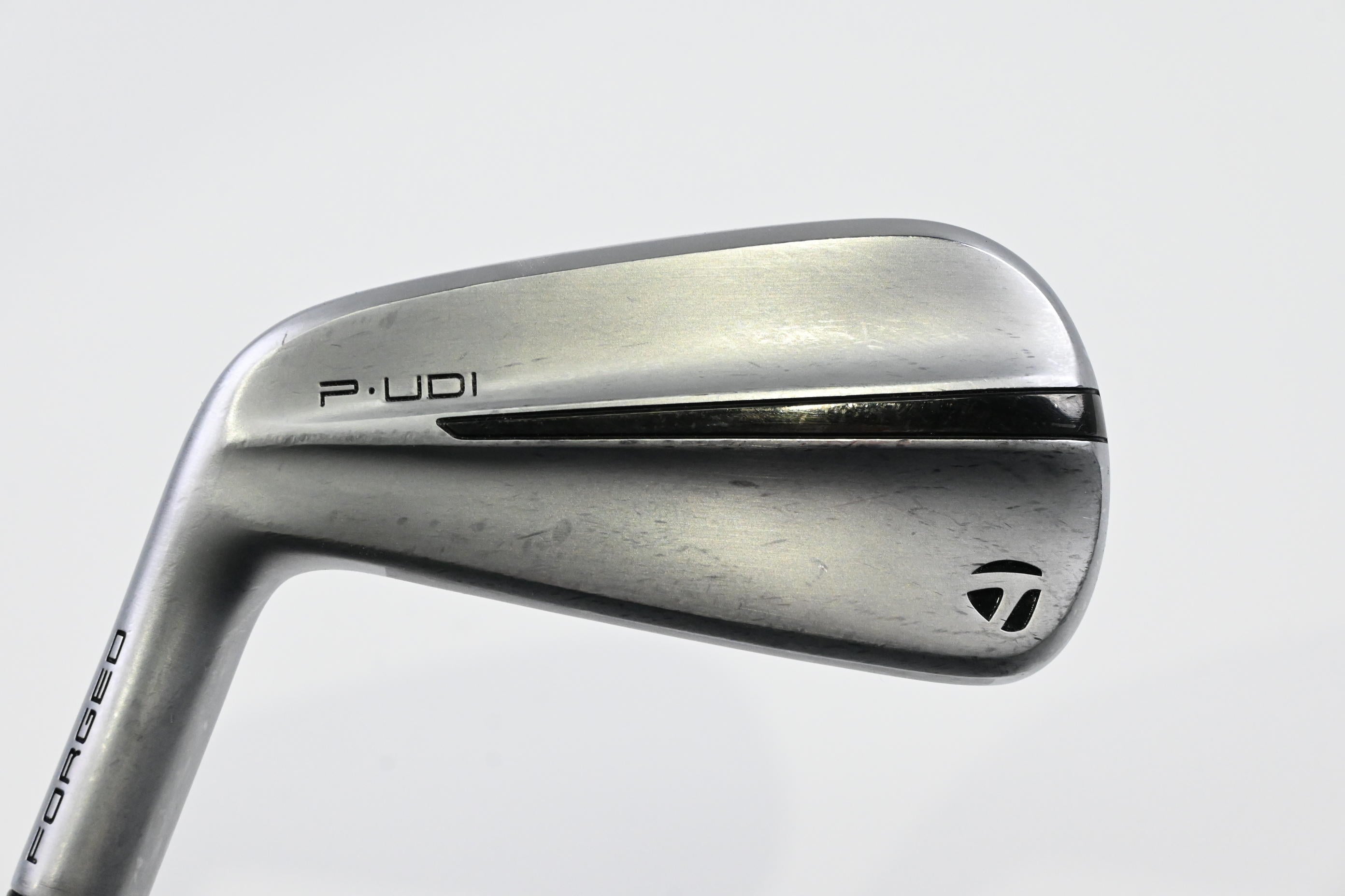 Left Hand Taylormade P.UDI #4 Iron / 22 Degree / Stiff Flex KBS Tour Hybrid 105