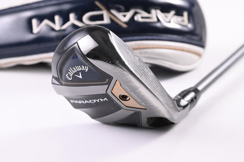 Callaway Paradym #4 Hybrid / 21 Degree / Regular Flex HZRDUS Silver 65 Shaft