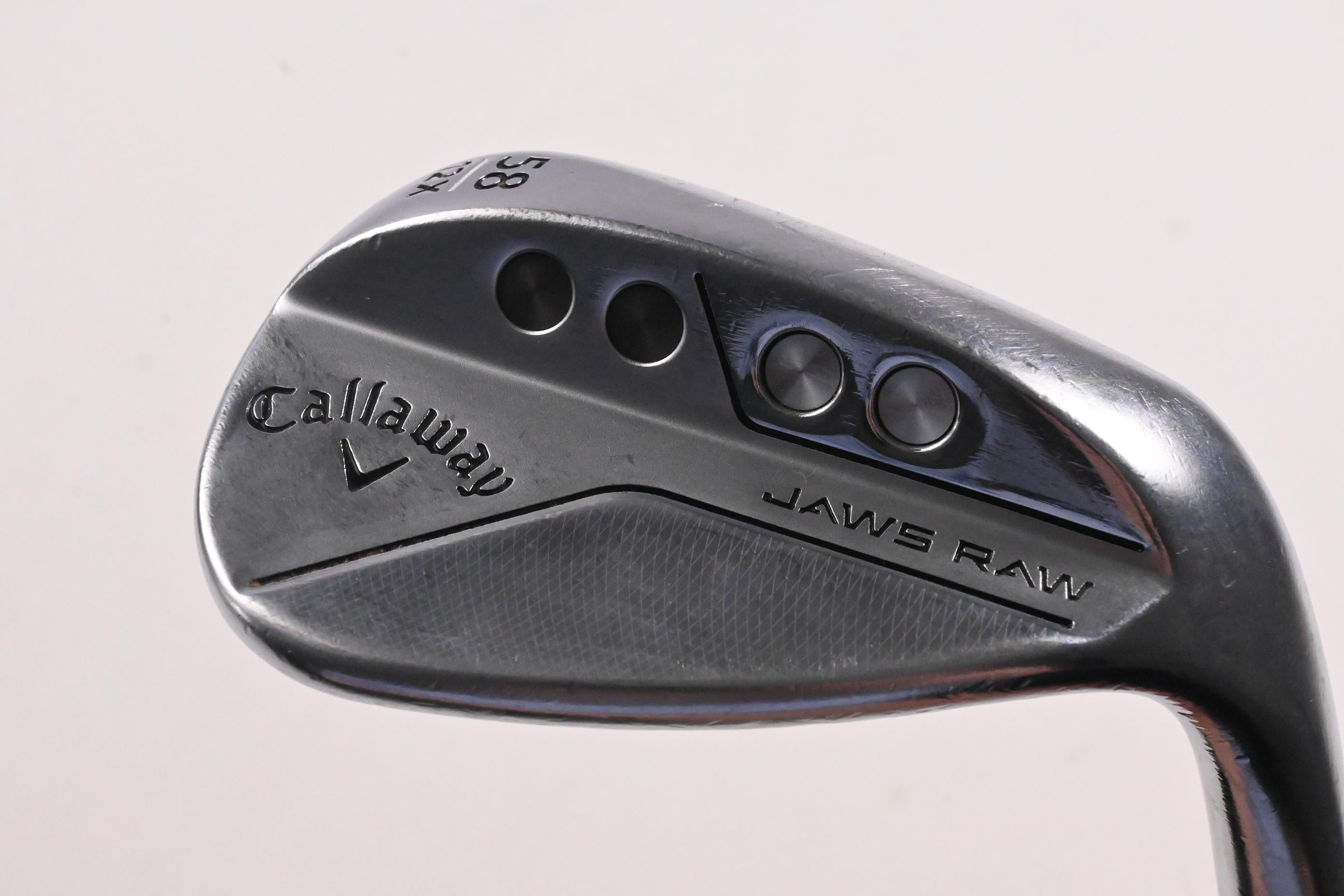 Callaway Jaws Raw Lob Wedge / 58 Degree / Wedge Flex Dynamic Gold Spinner