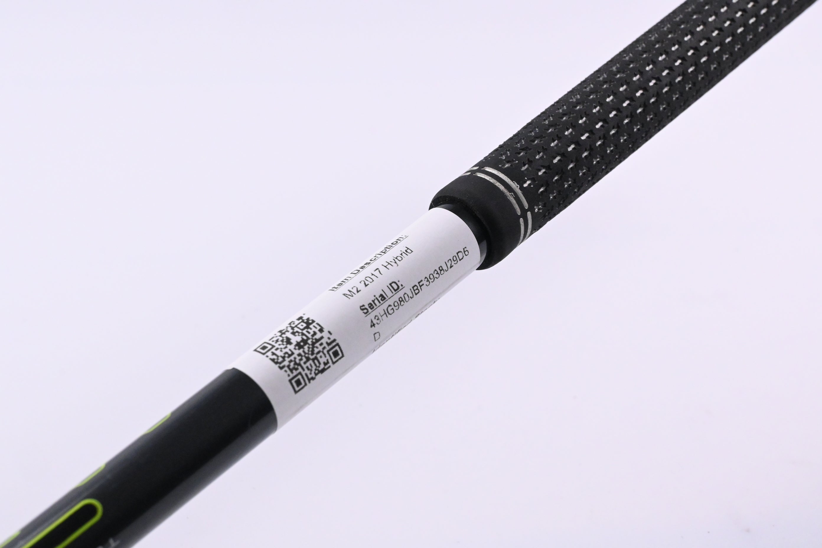 Taylormade M2 2017 #3 Hybrid / 19 Degree / Regular Flex M2 Reax 65 Shaft