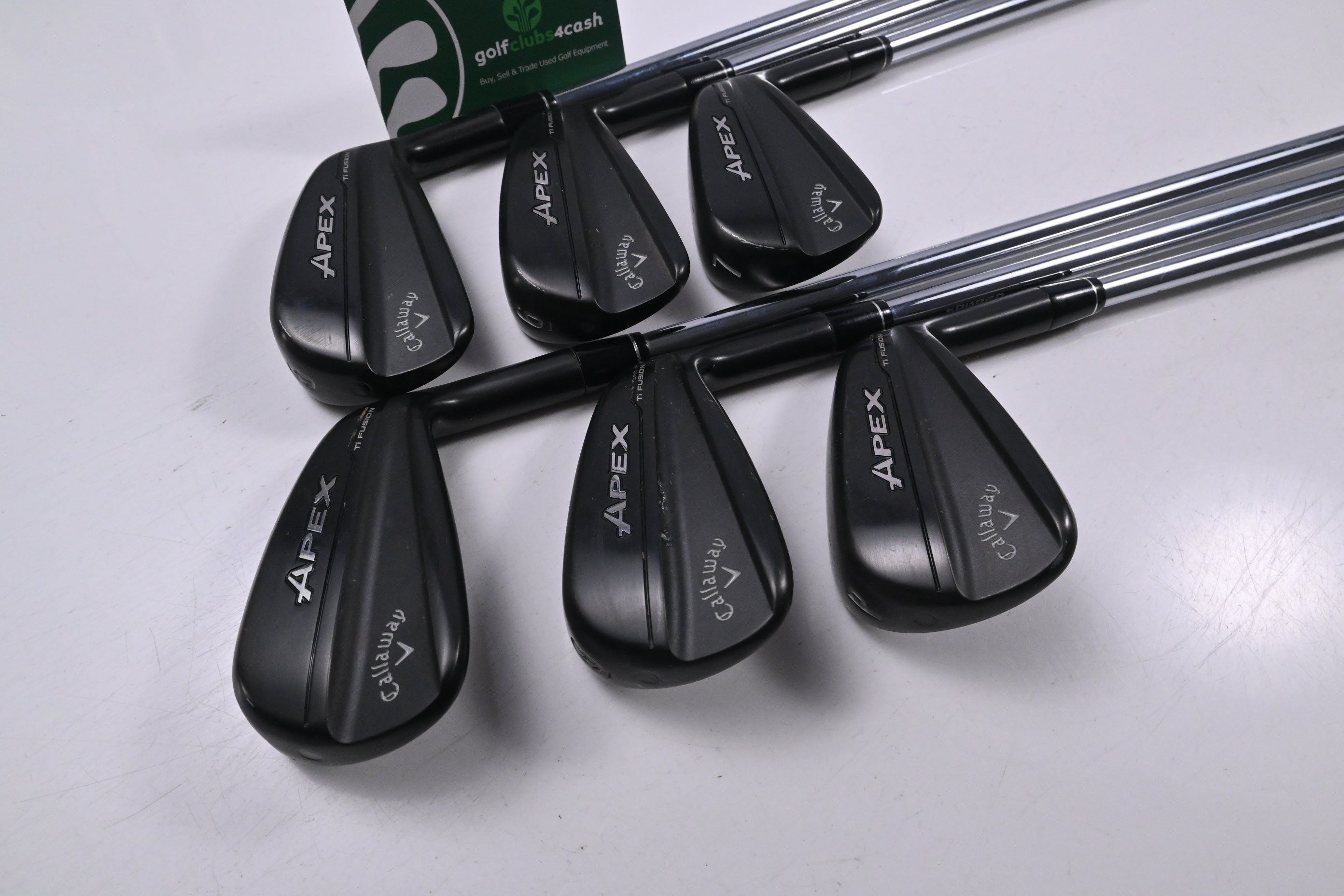 Callaway Apex Ti Fusion Irons / 5-PW / Stiff Flex N.S.Pro Modus3 Tour 120 Shafts