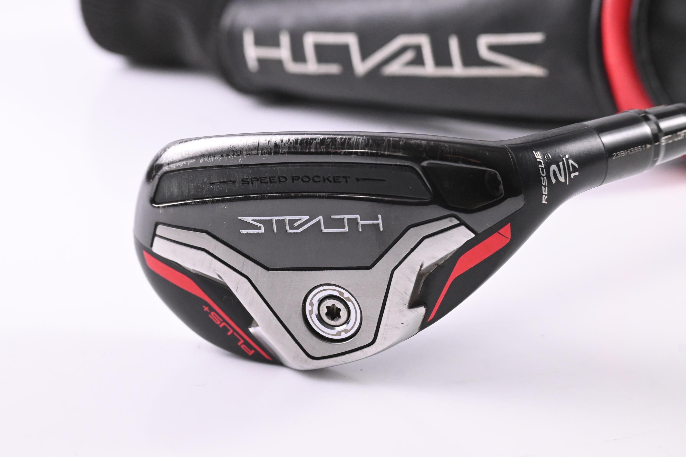 Taylormade Stealth 2 Plus #2 Hybrid / 17 Degree / Stiff Flex HZRDUS Smoke RDX Red 80