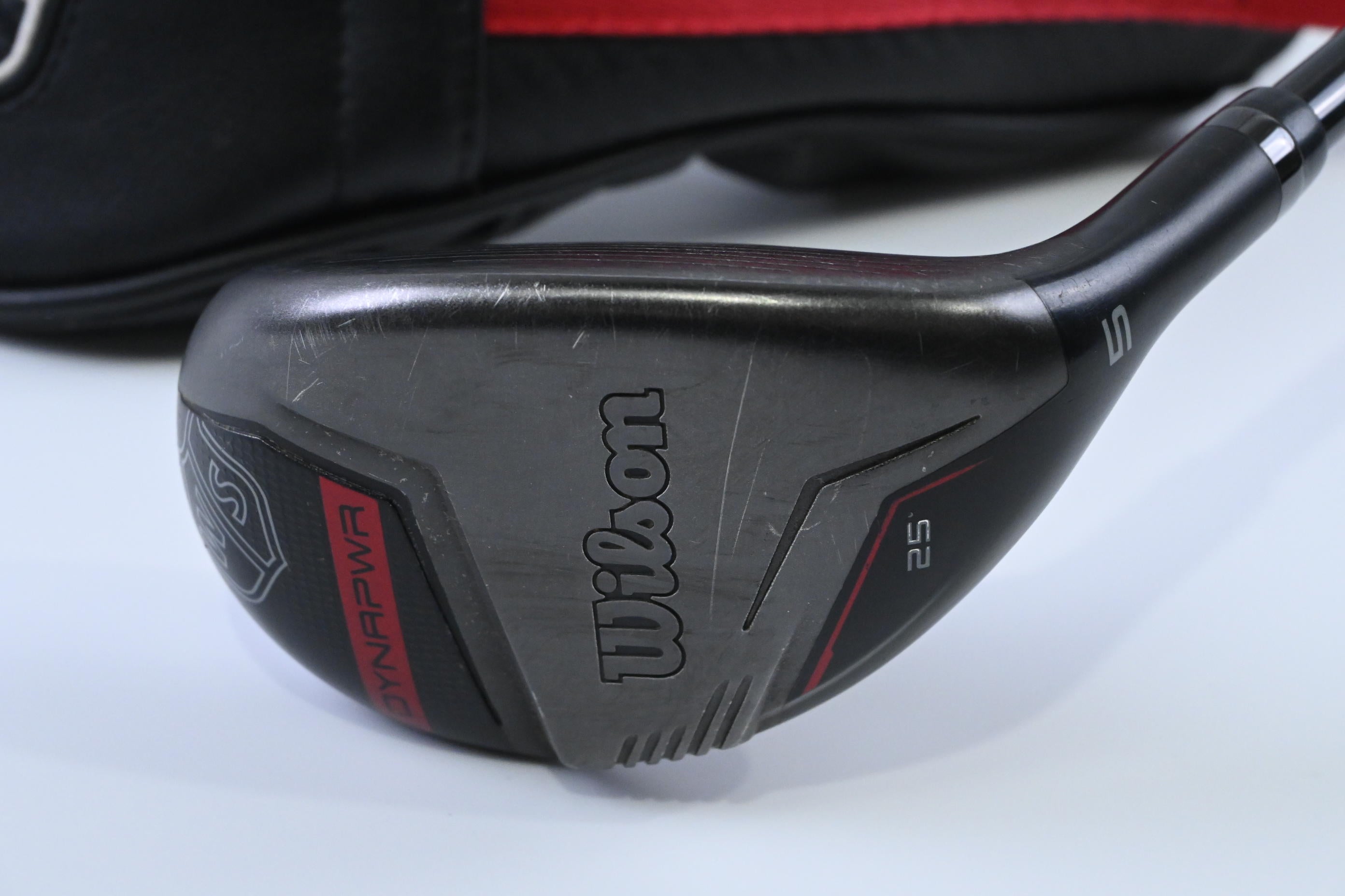 Wilson DYNAPWR 2025 #5 Hybrid / 25 Degree / Senior Flex HZRDUS Smoke Red RDX 70
