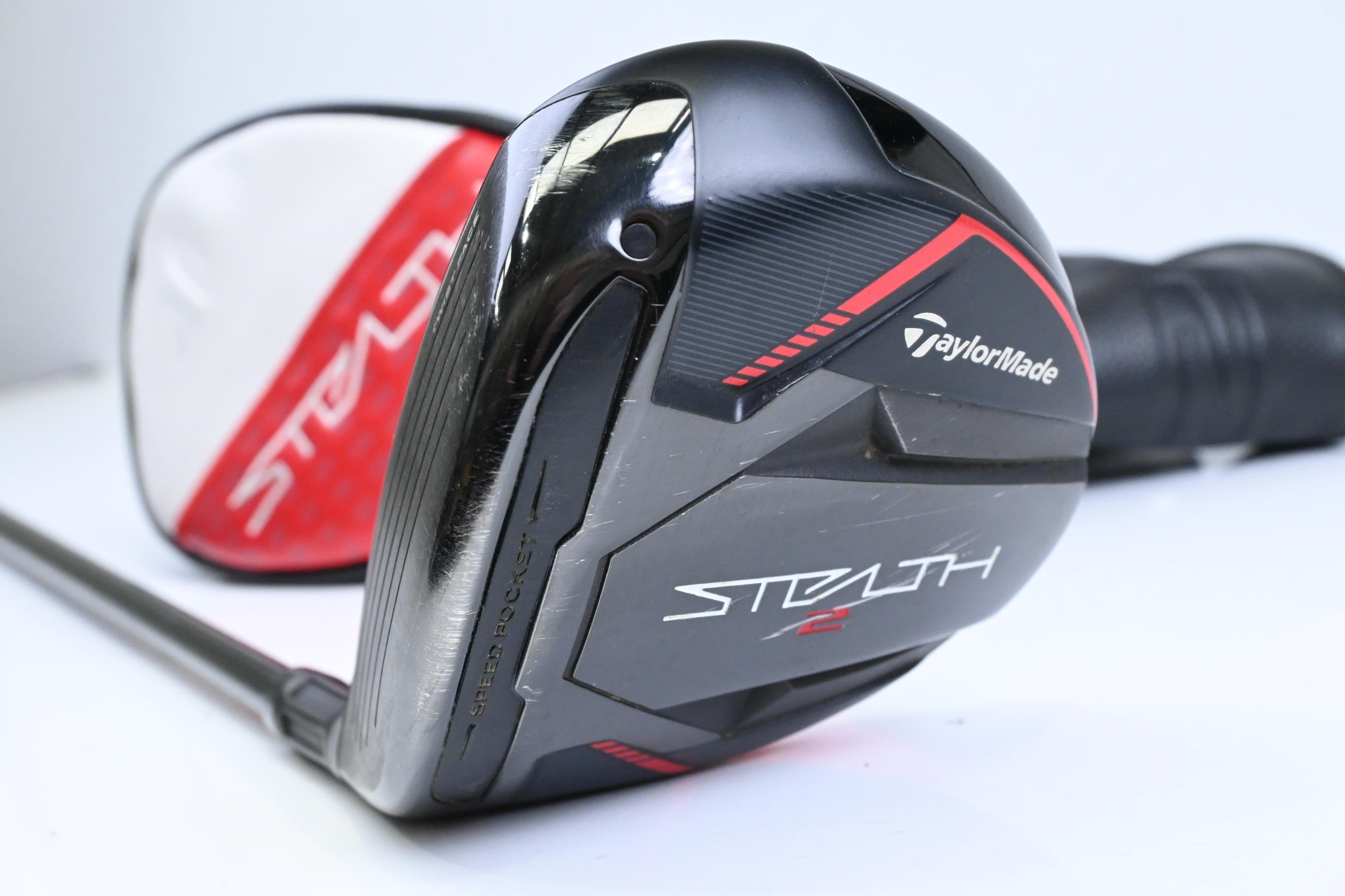 Left Hand Taylormade Stealth 2 #3 Wood / 15 Degree / Regular Flex Ventus TR Red