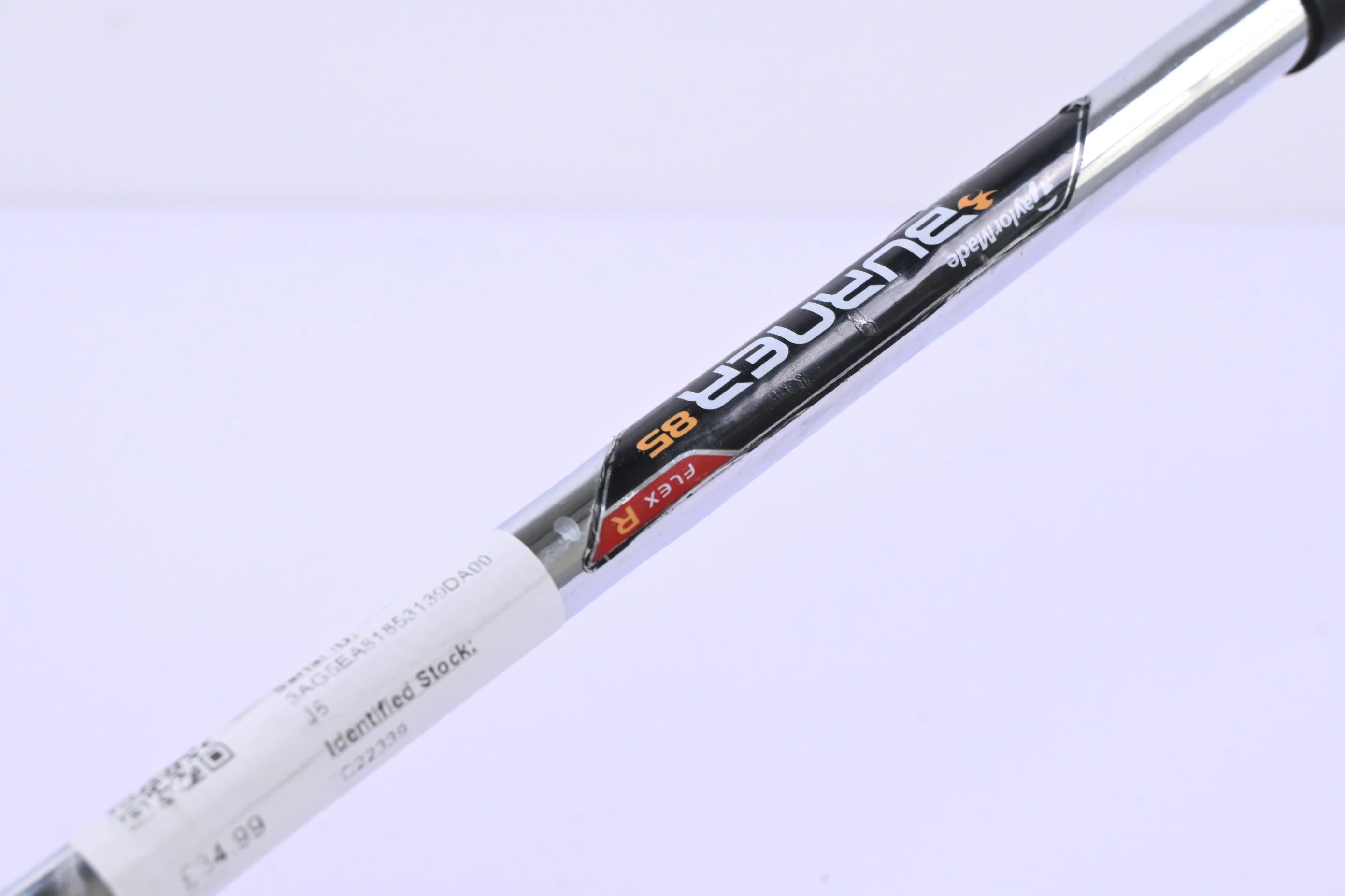 Left Hand Taylormade Burner #4 Iron / 21 Degree / Regular Flex Burner 85 Shaft