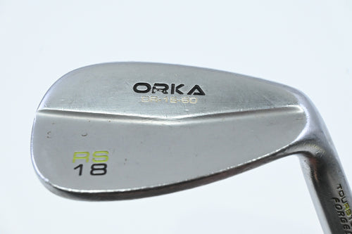 Orka RS 18 Lob Wedge / 60 Degree / Wedge Flex Steel Shaft