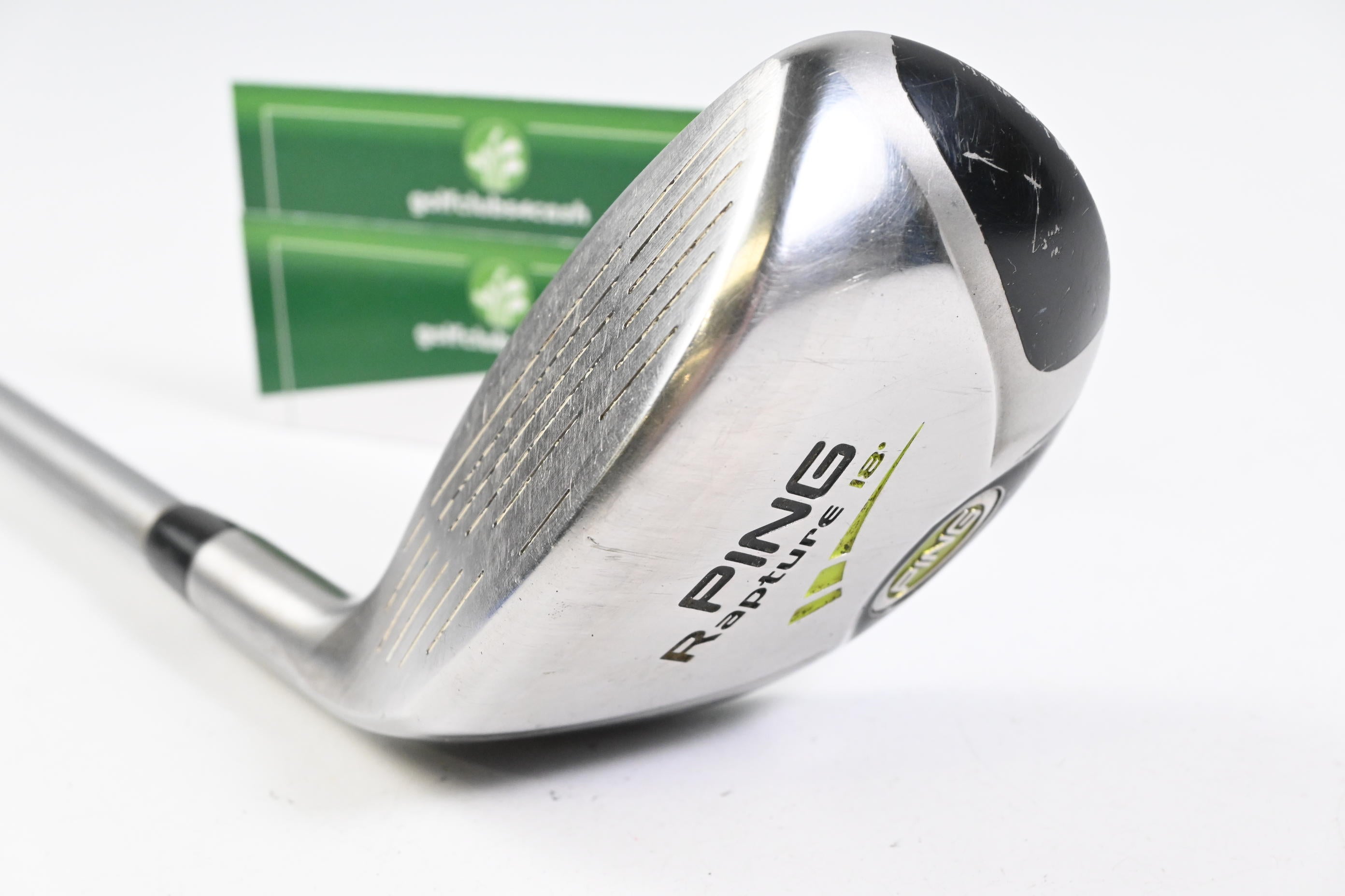 Left Hand Ping Rapture #2 Hybrid / 18 Degree / Stiff Flex Ping TFC 909H Shaft
